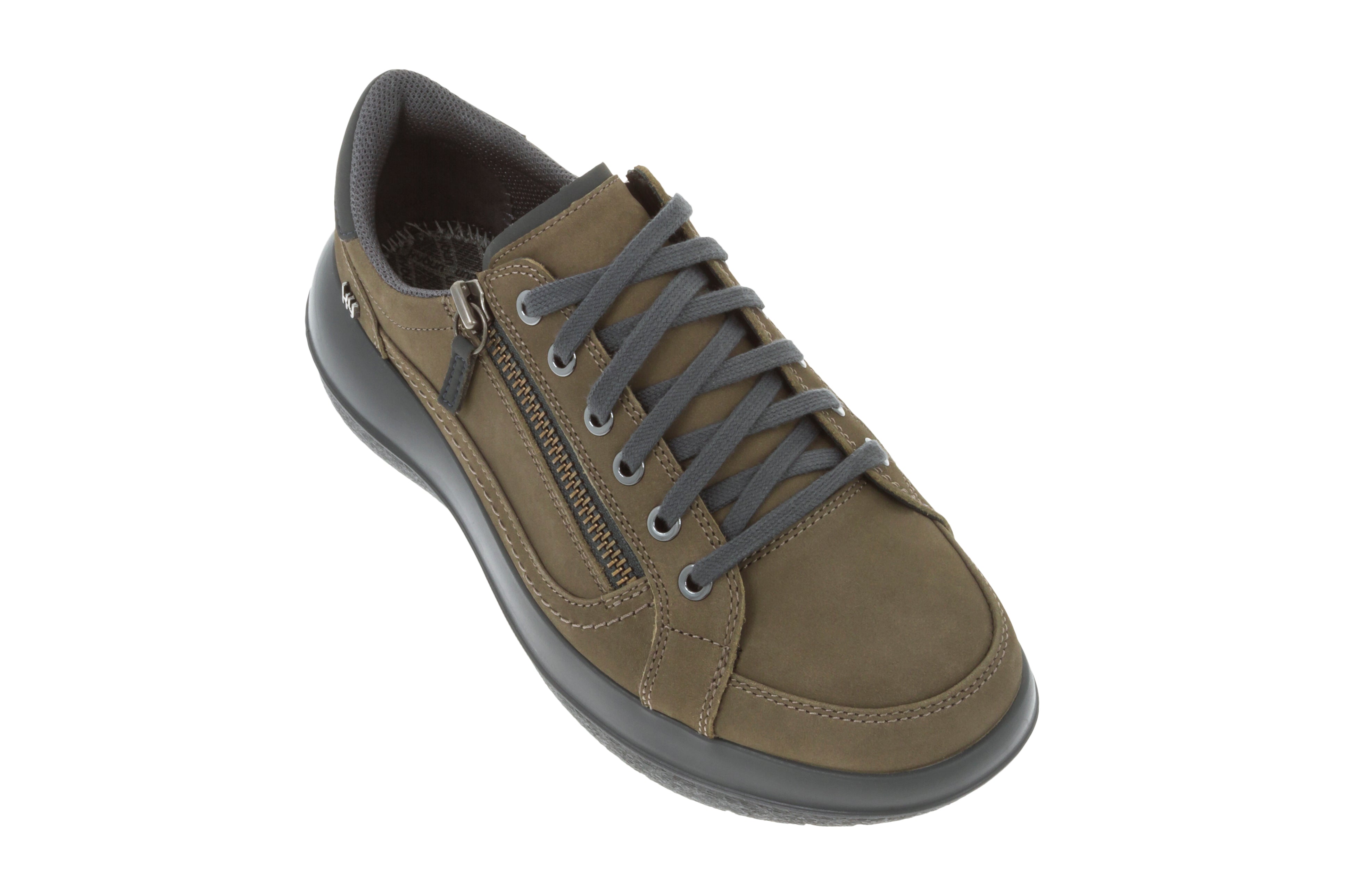 front_view_kybun_carouge20_shoe_olive