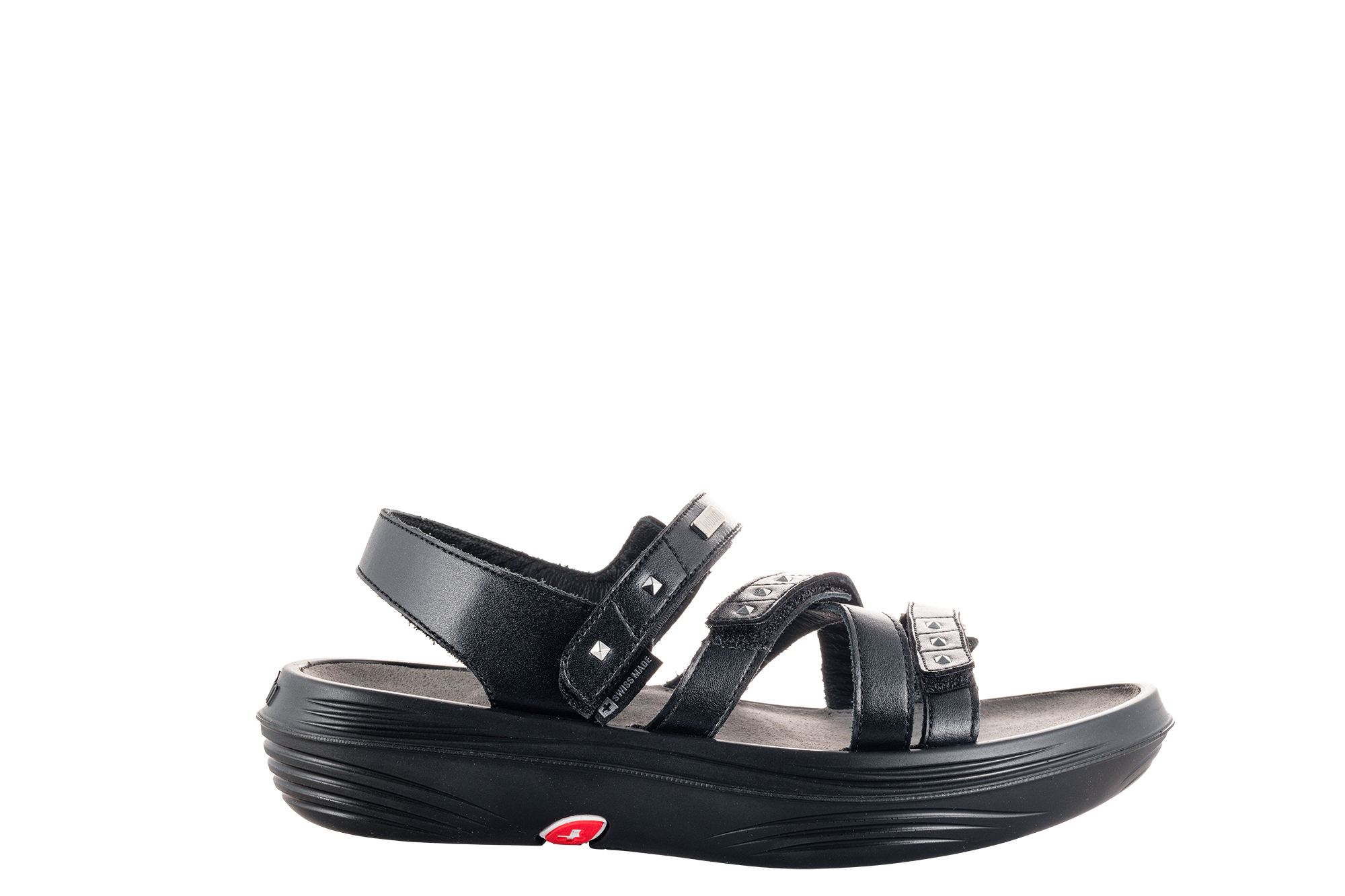 kybun Women's Genf 17 Black Sandal