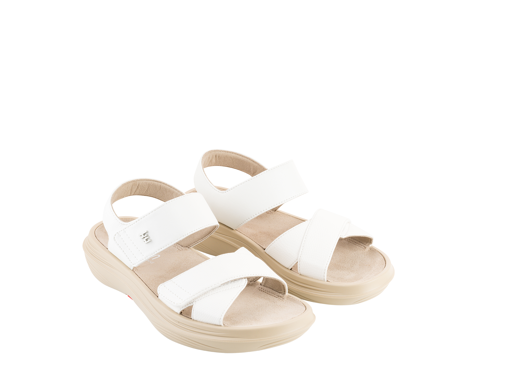 kybun Women's Melano White Sandal