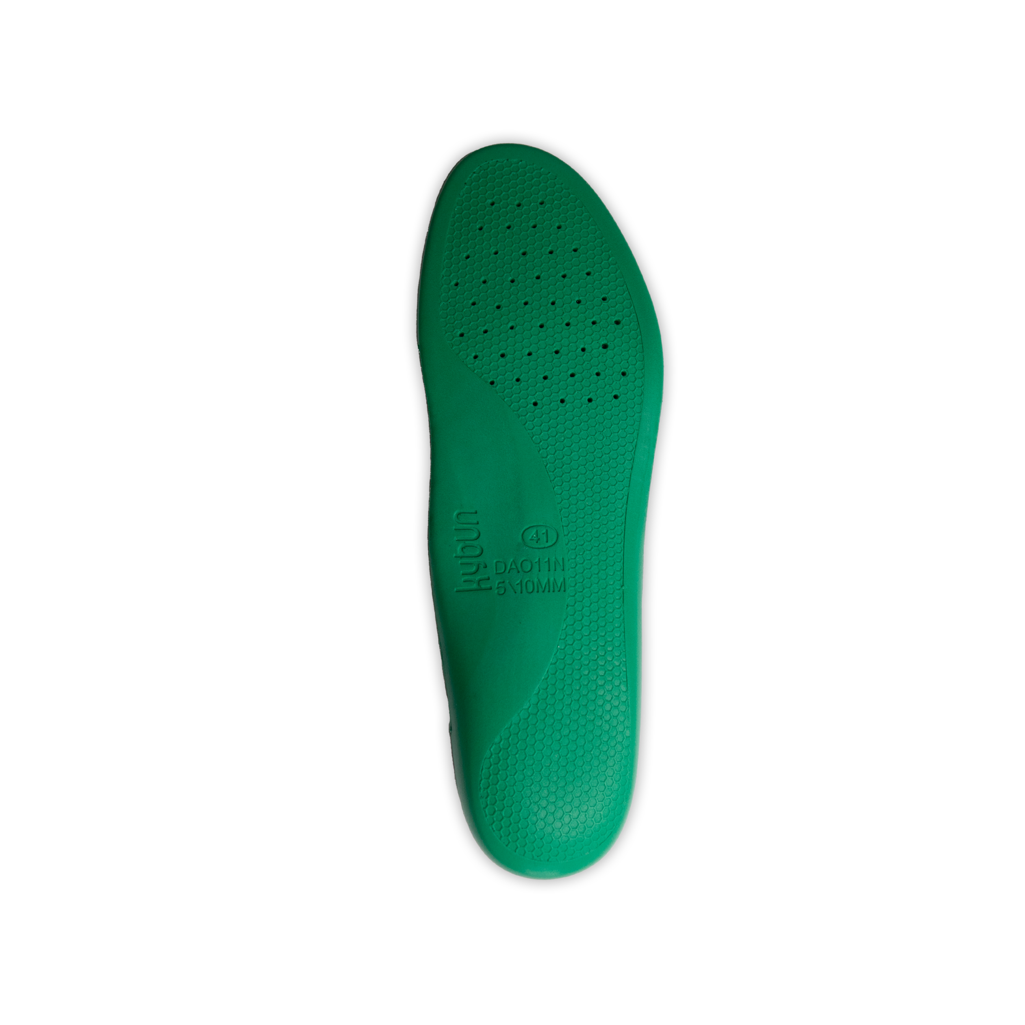 Insole massage green footbed