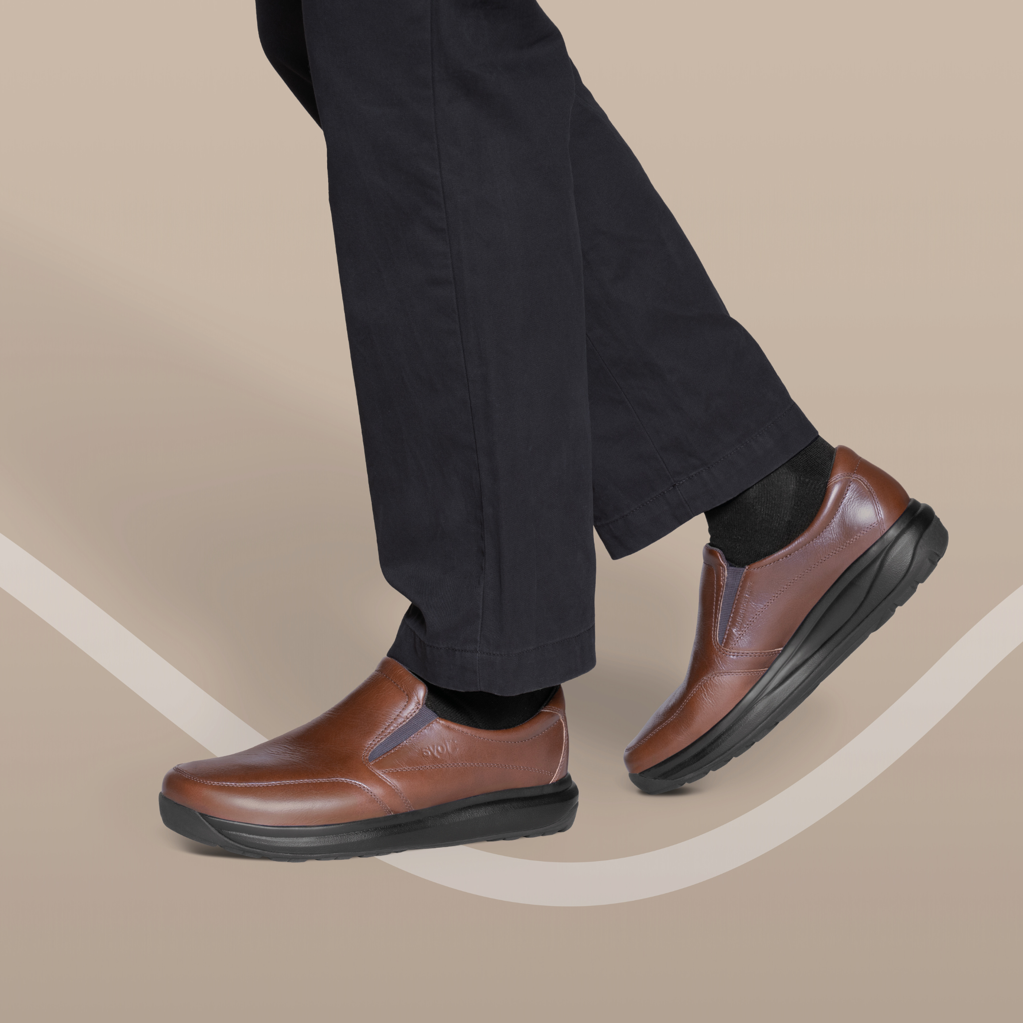 Joya Men's Traveler II Brown Shoe