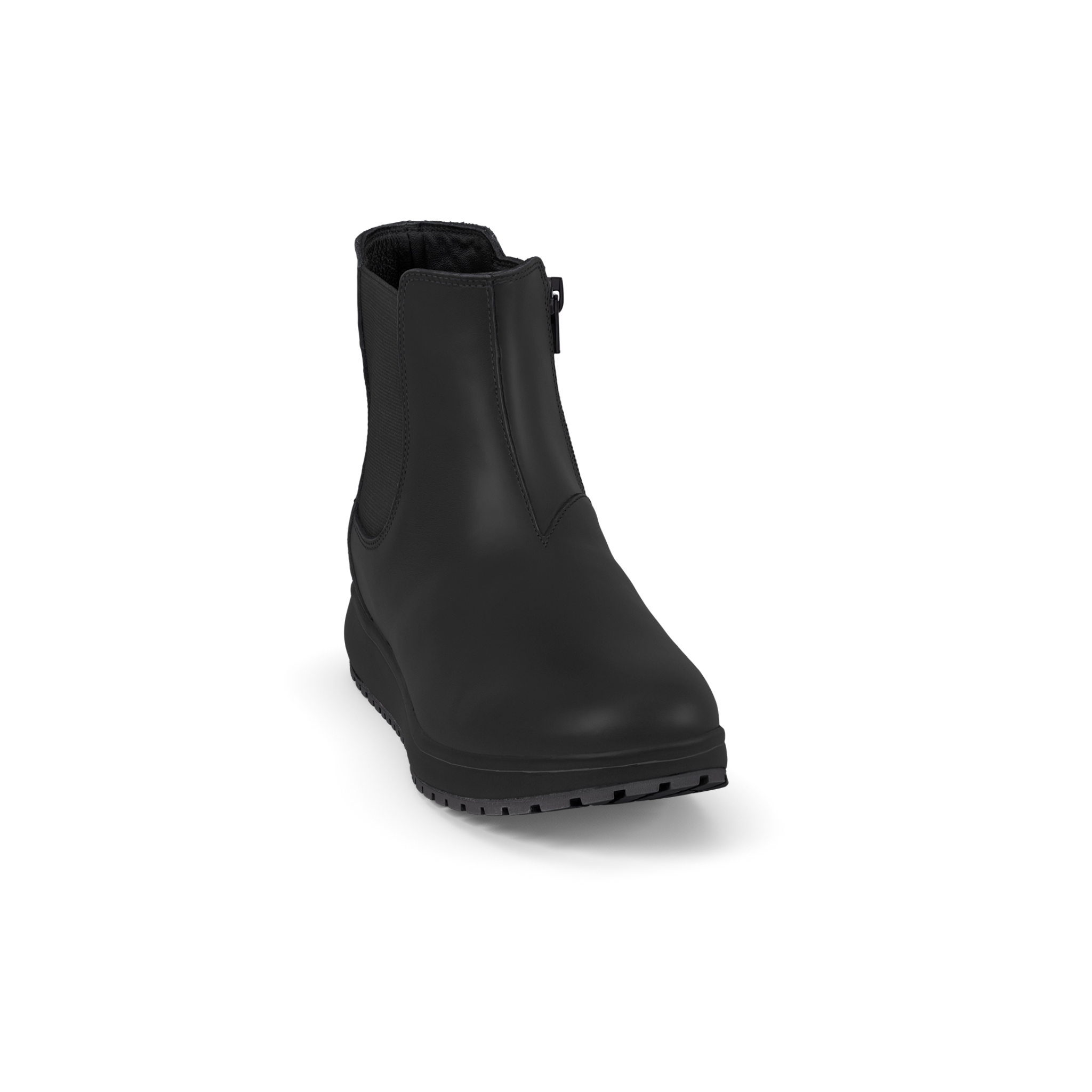 Joya Women's London III Black rain boot on a white background