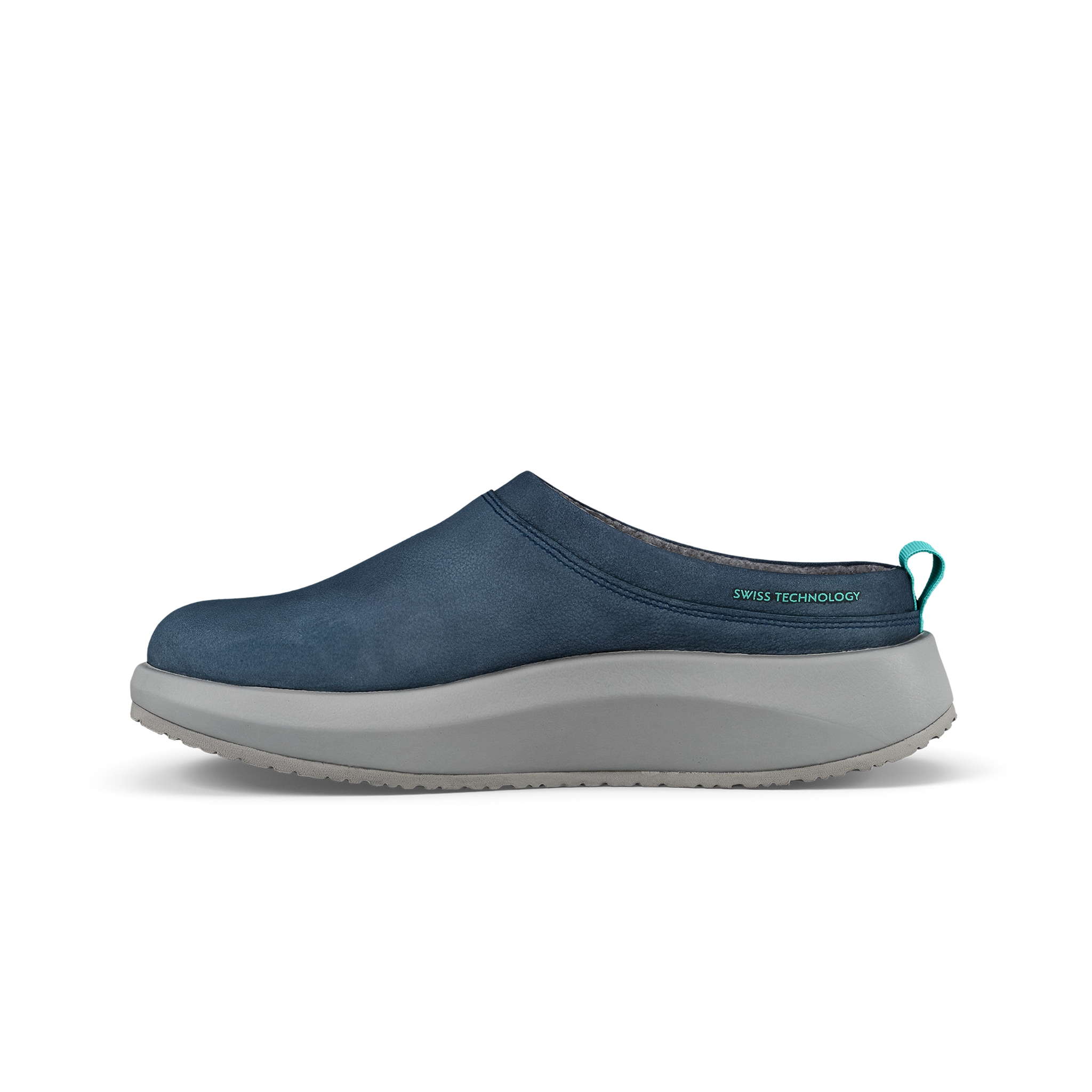 Joya Women's Riga Blue Clog side view