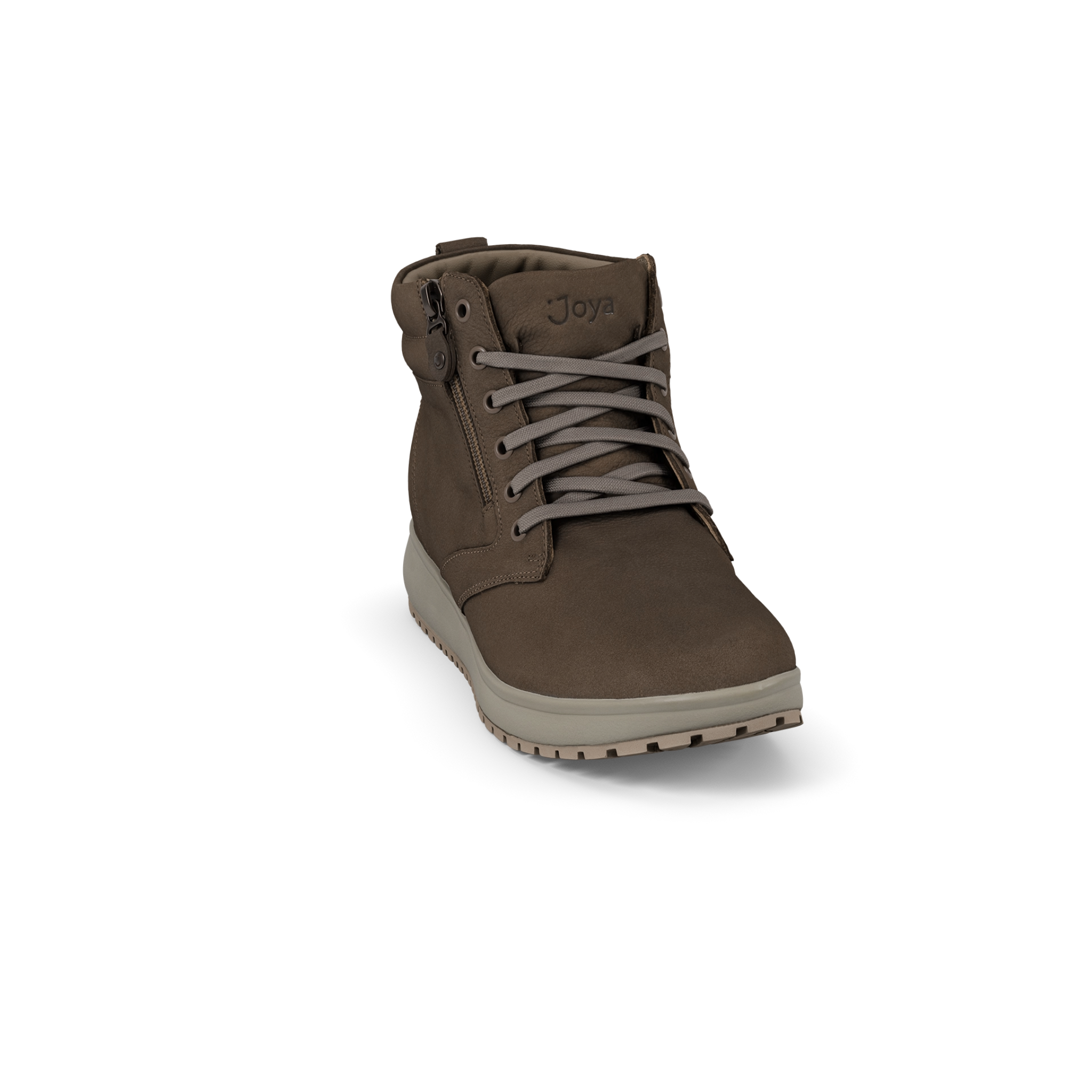 Joya Women's Wilma II Brown Boot with a visible brand logo on a white background