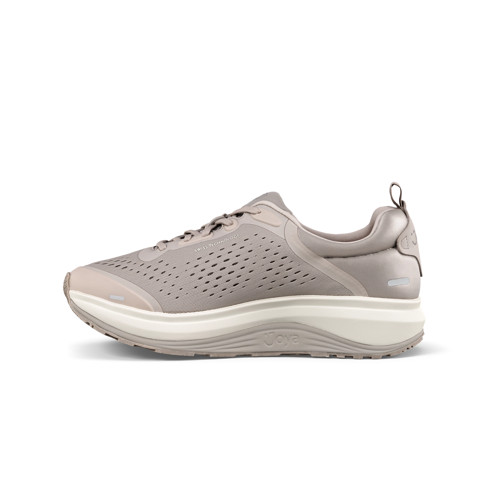 Light gray sneaker on a white background