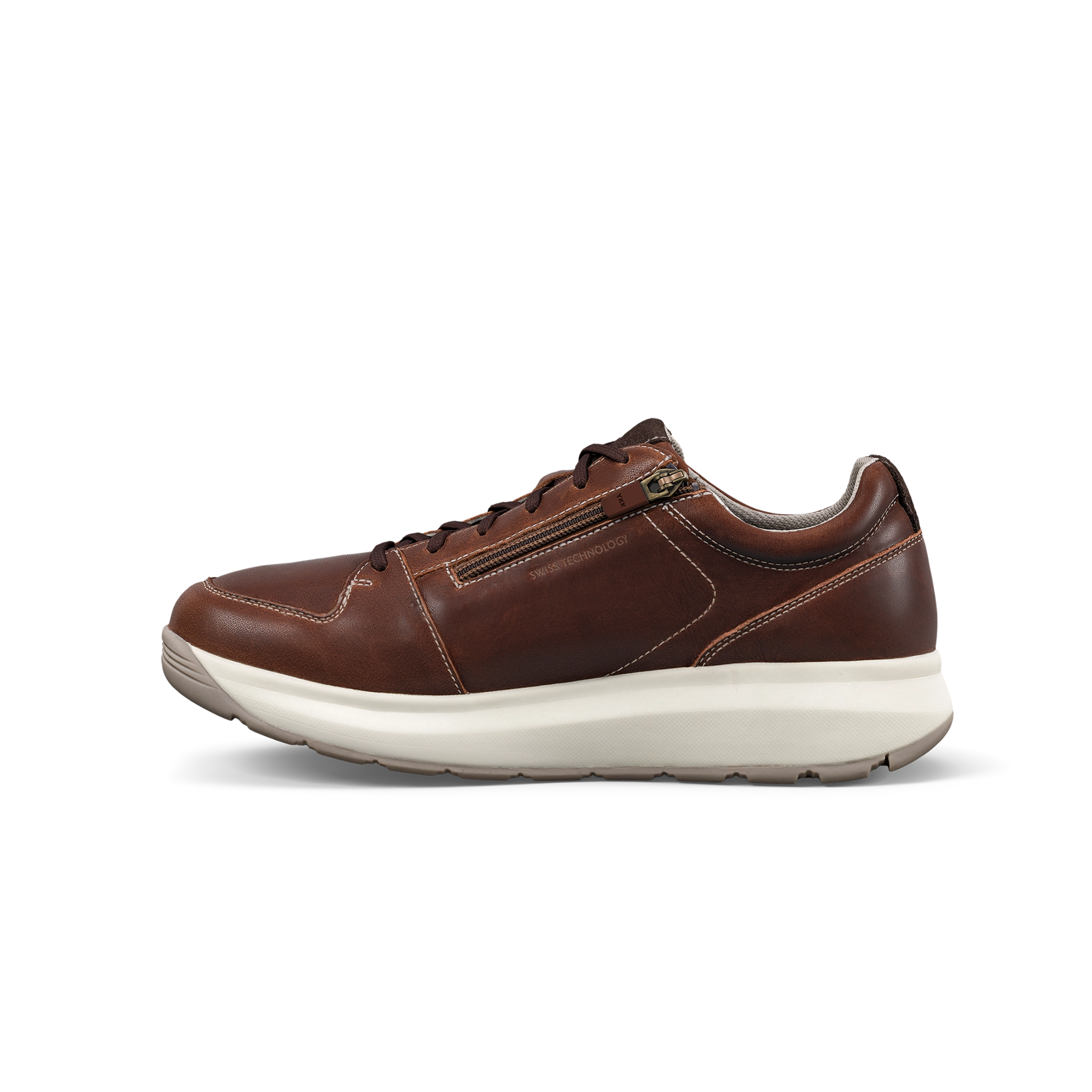 brown men's show on white background