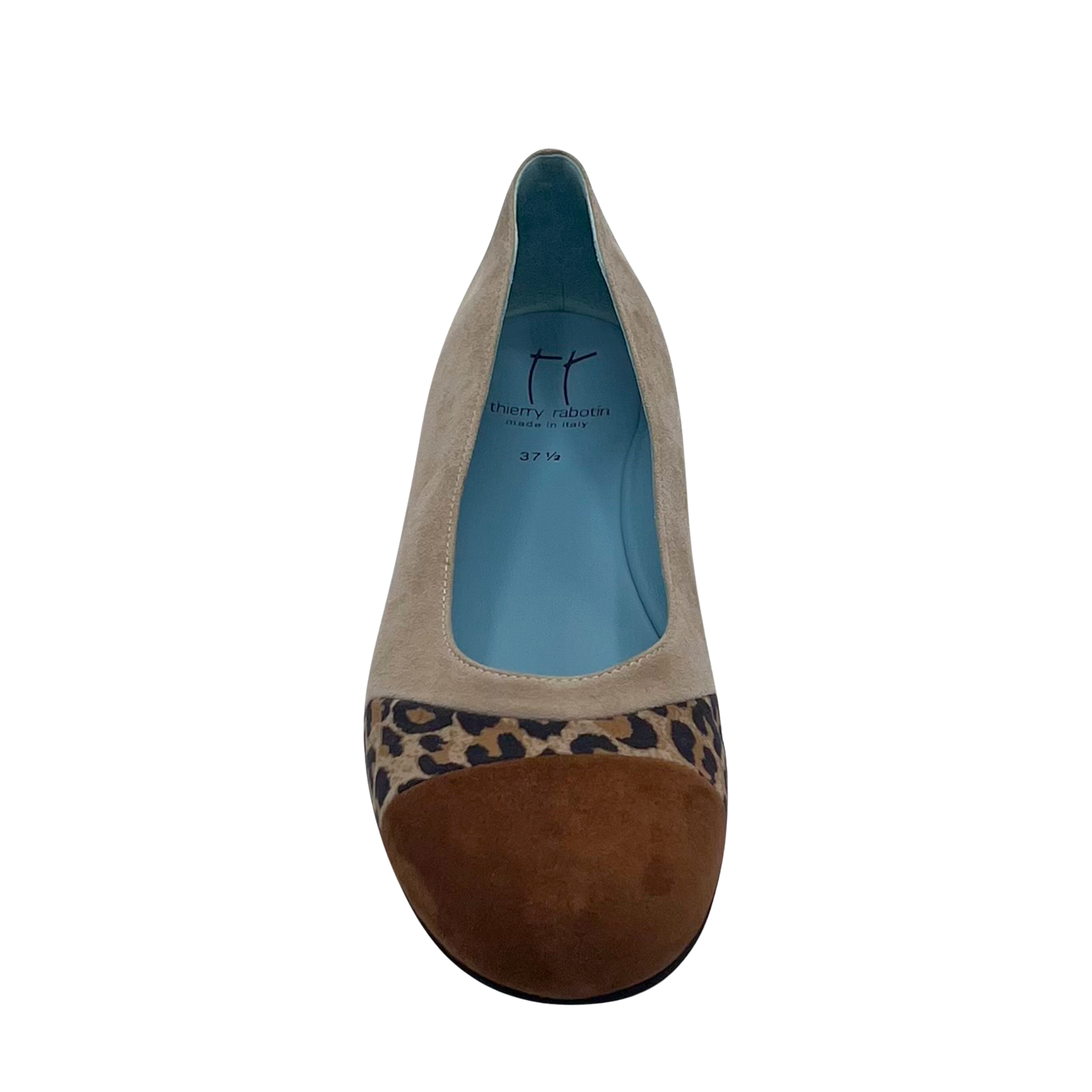 Thierry Rabotin Marta leopard shoe front view
