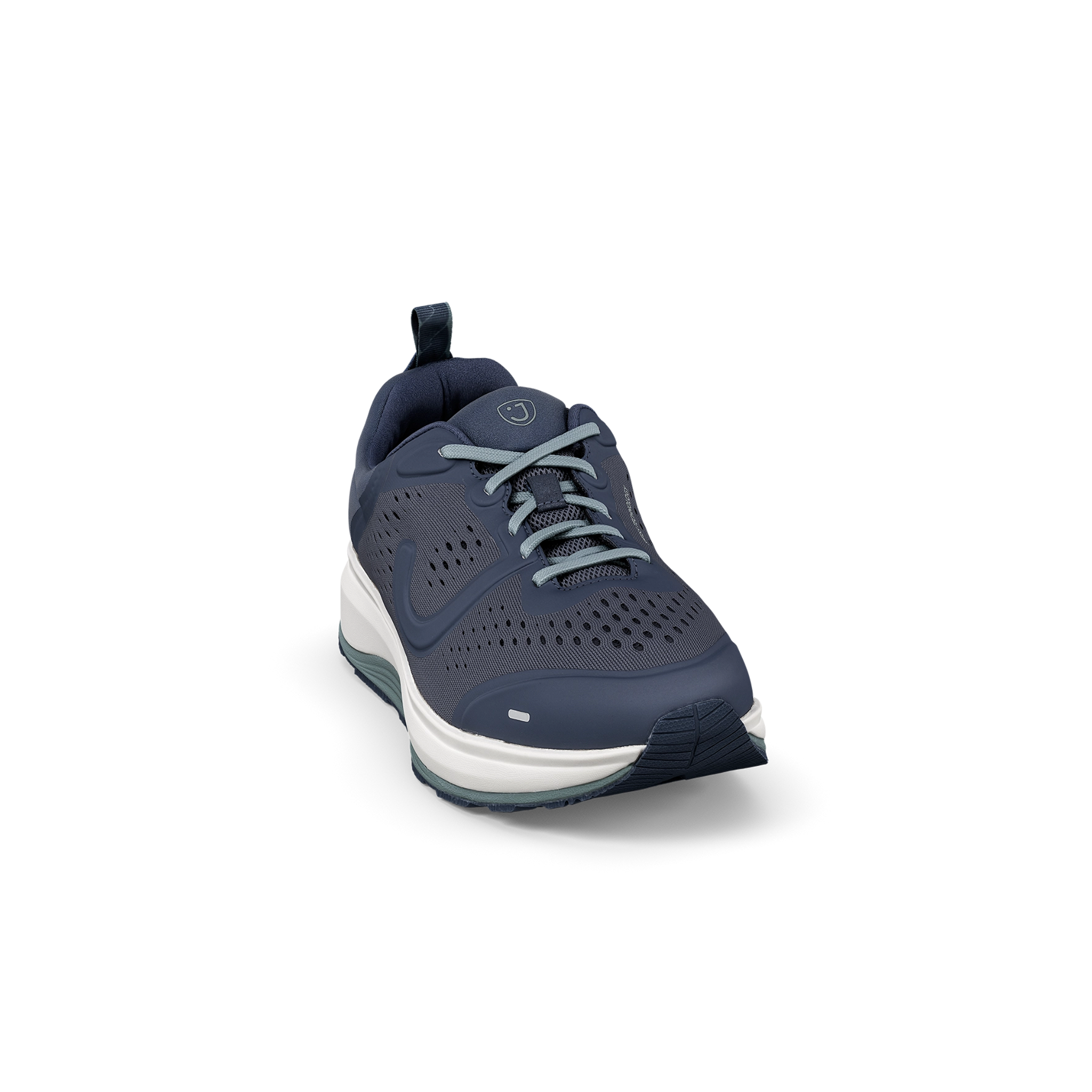 Joya Men's Miami Blue Shoe front view on white background