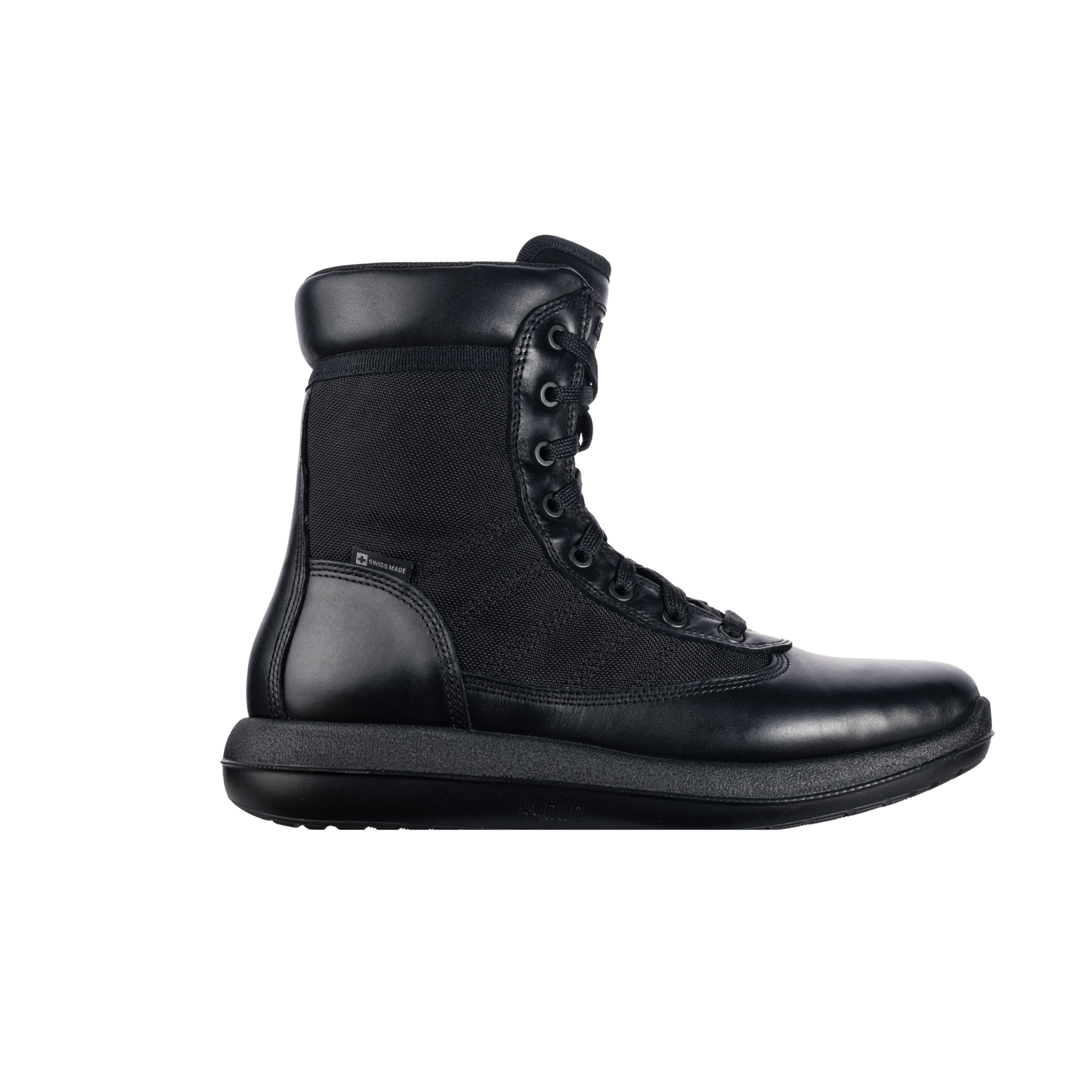 kybun Men's Isone Black Boot on white background