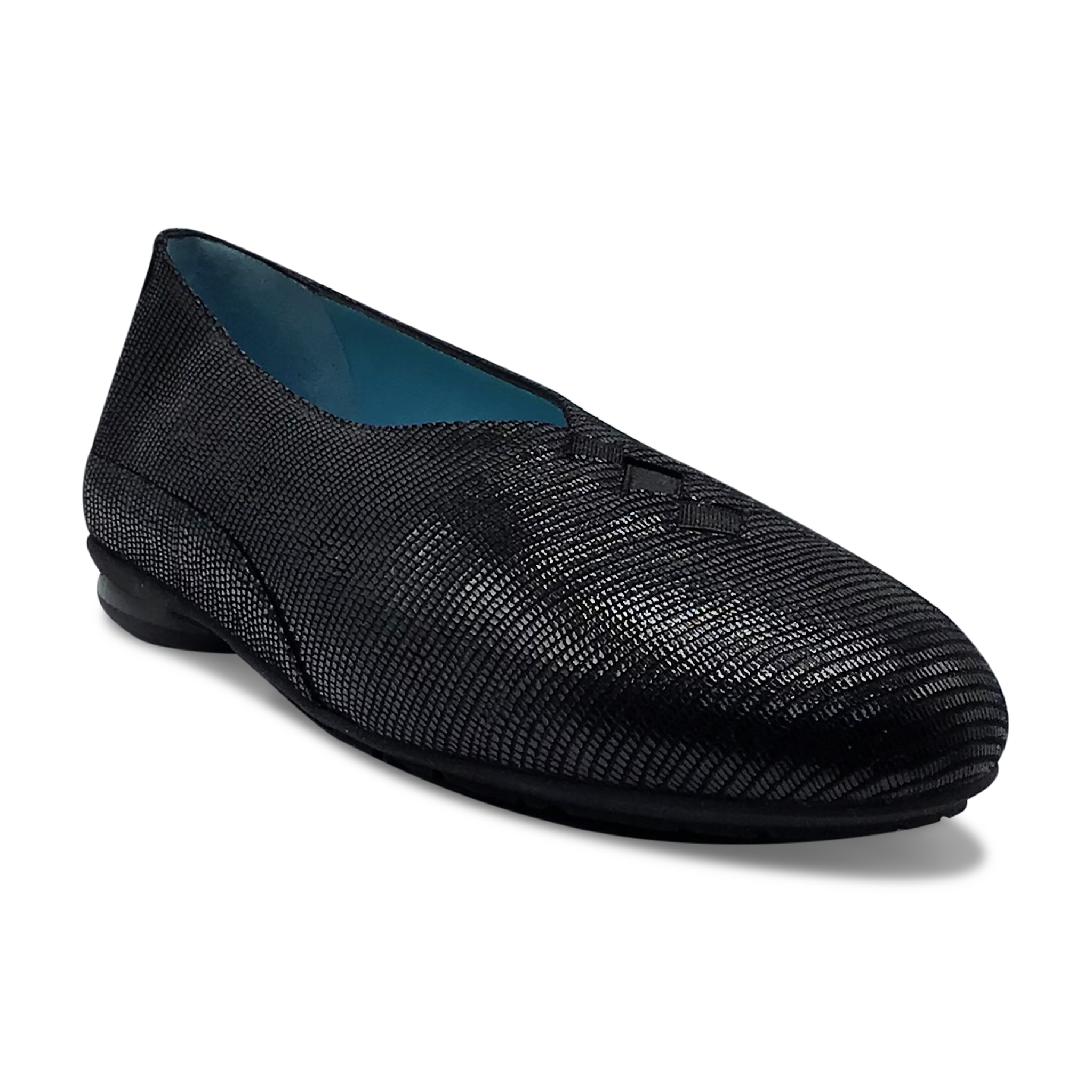 Thierry Rabotin Grace Black Stamped Suede Combo.