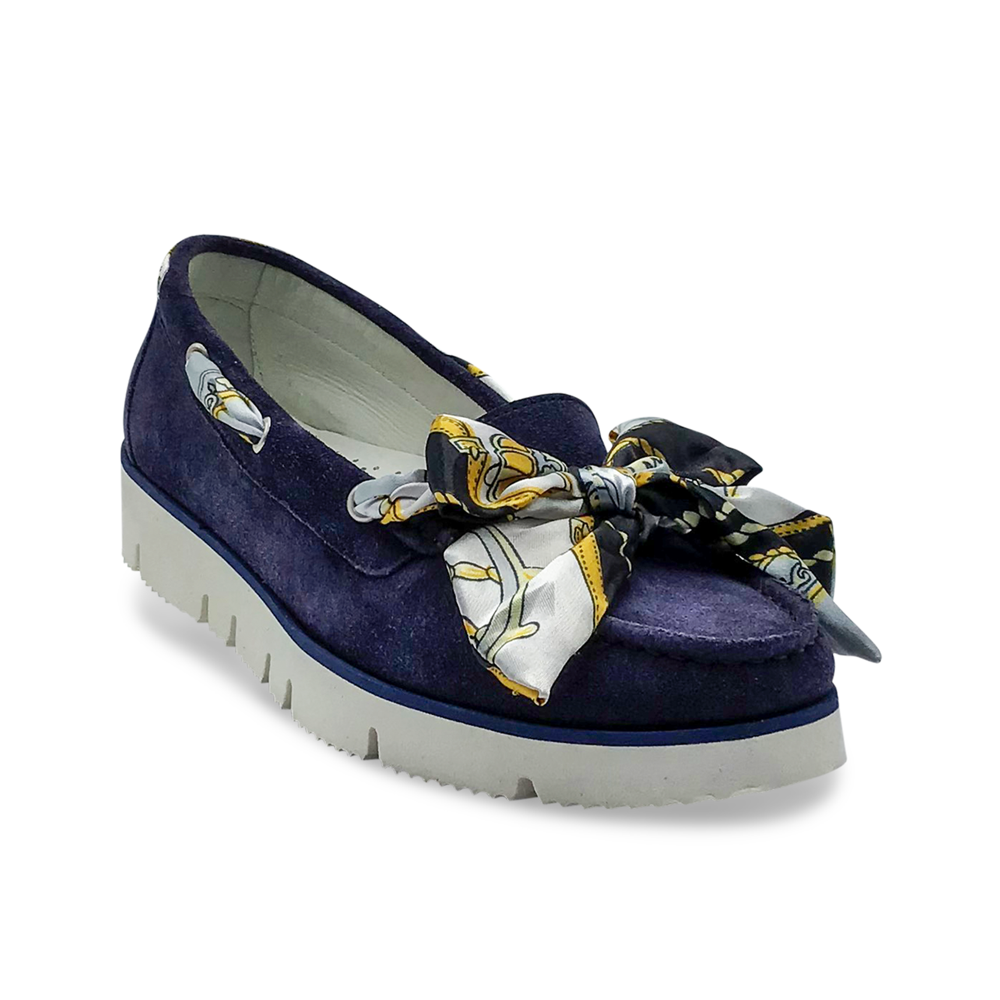 DI CHENZO Women's 1158 Dark Blue Velour