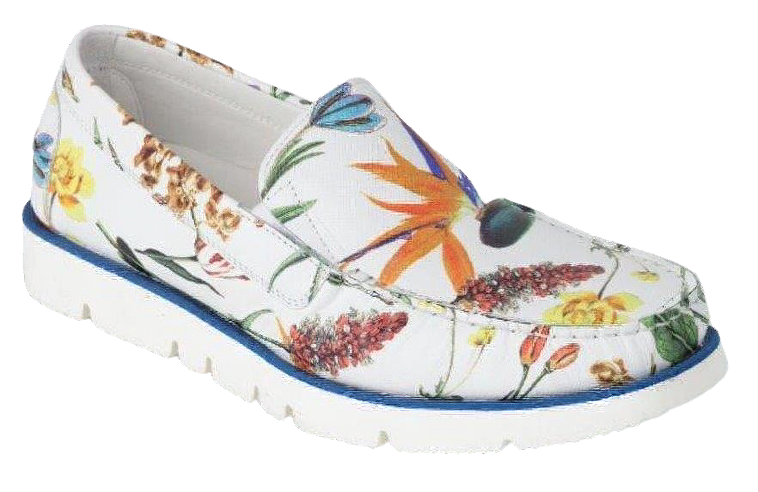 DI CHENZO Men's 4152 Kyoto White Leather Loafer