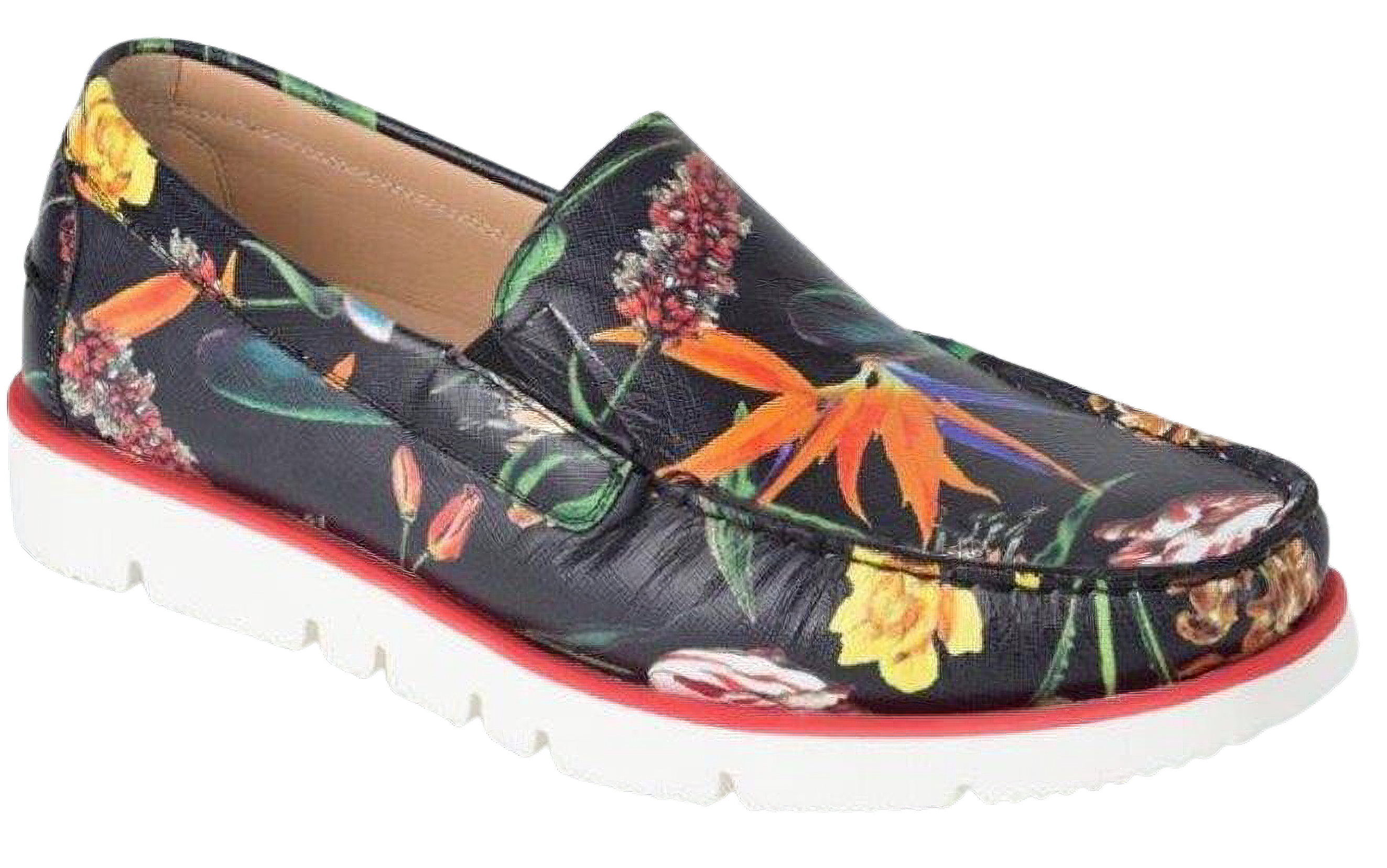 DI CHENZO Men's 4152 Kyoto Black Leather Loafer