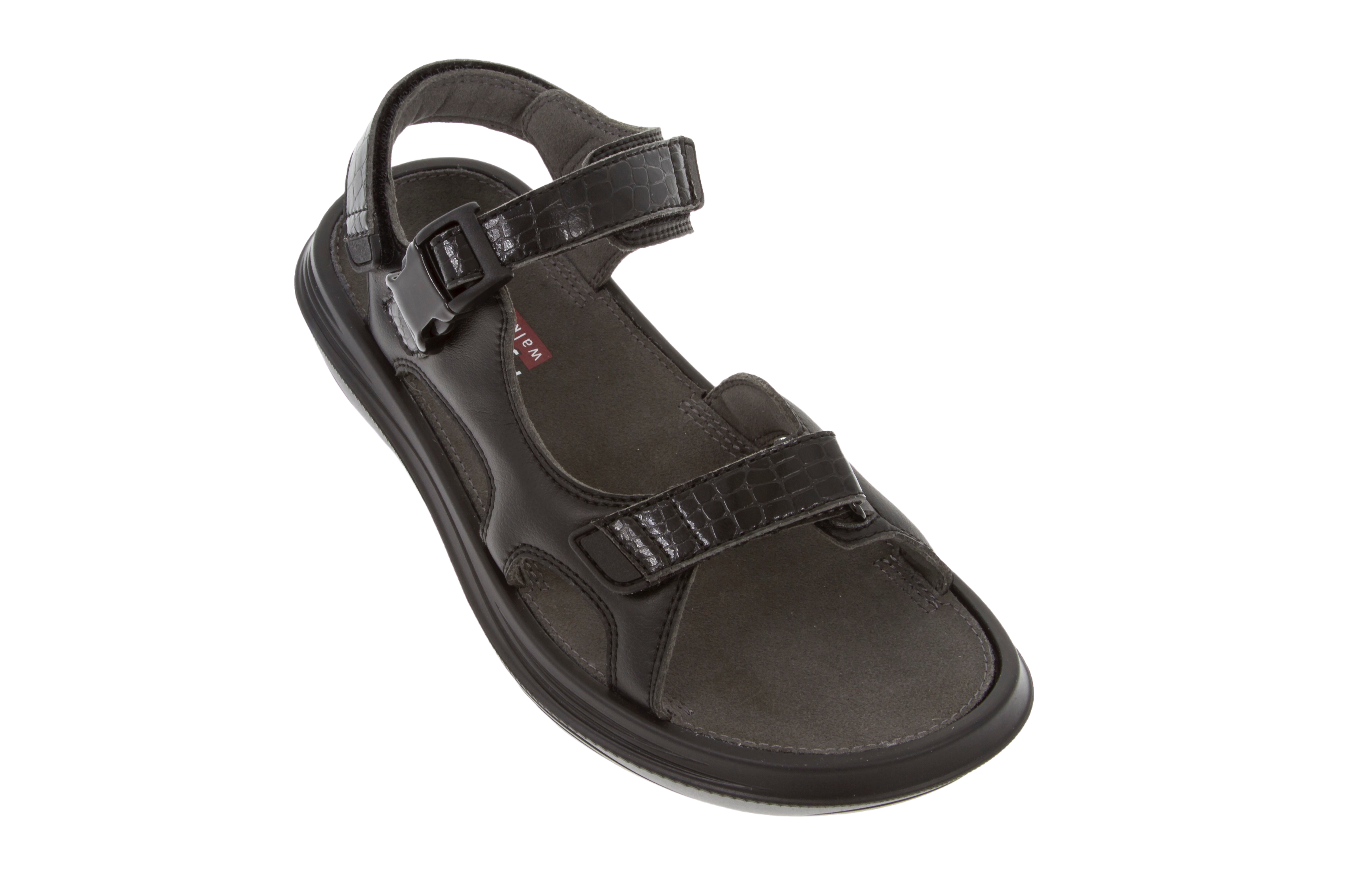 kybun Women's Baden Black Sandal