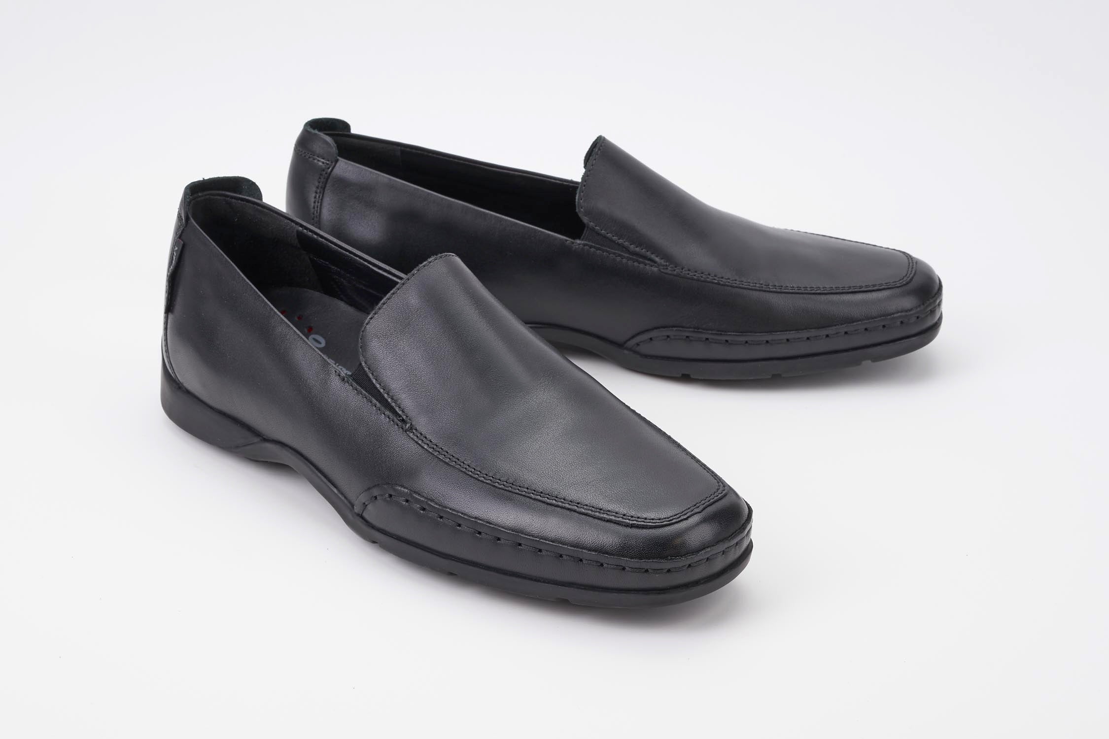 Mephisto Men's Edlef Black Smooth Leather Loafer