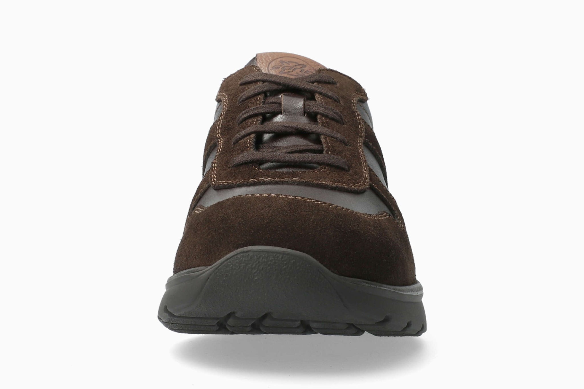 Mephisto Sano Men's Alan Dark Brown Leather and Suede Shoe