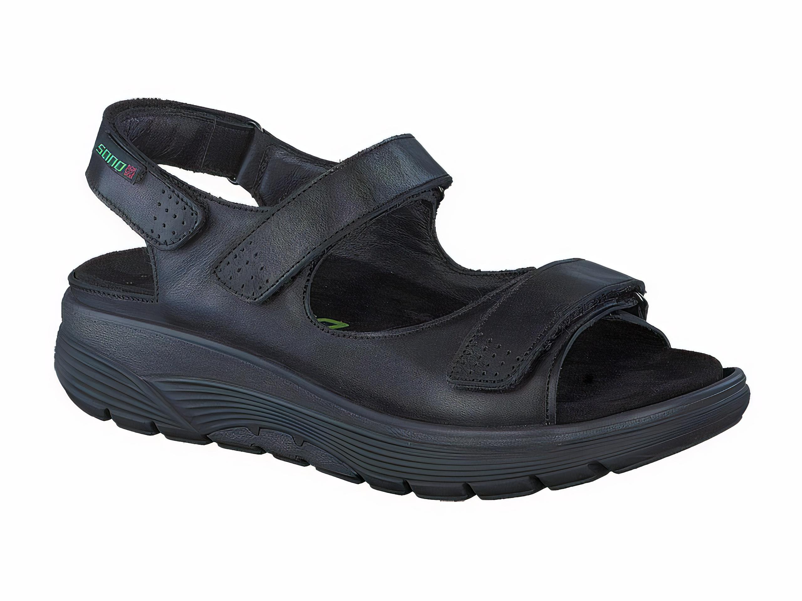 Mephisto Sano Women's Norine Black Leather Sandal