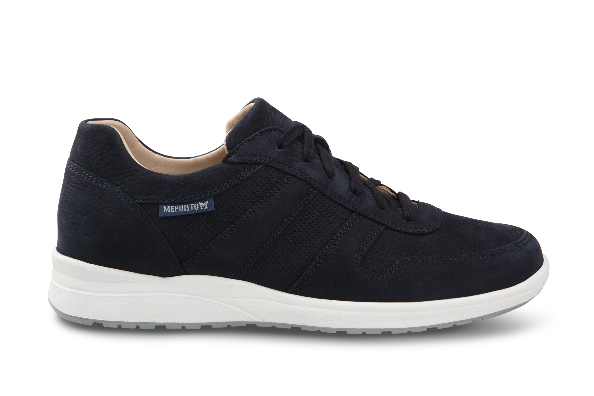 Mephisto Men's Vito Perf Navy Nubuck Shoe