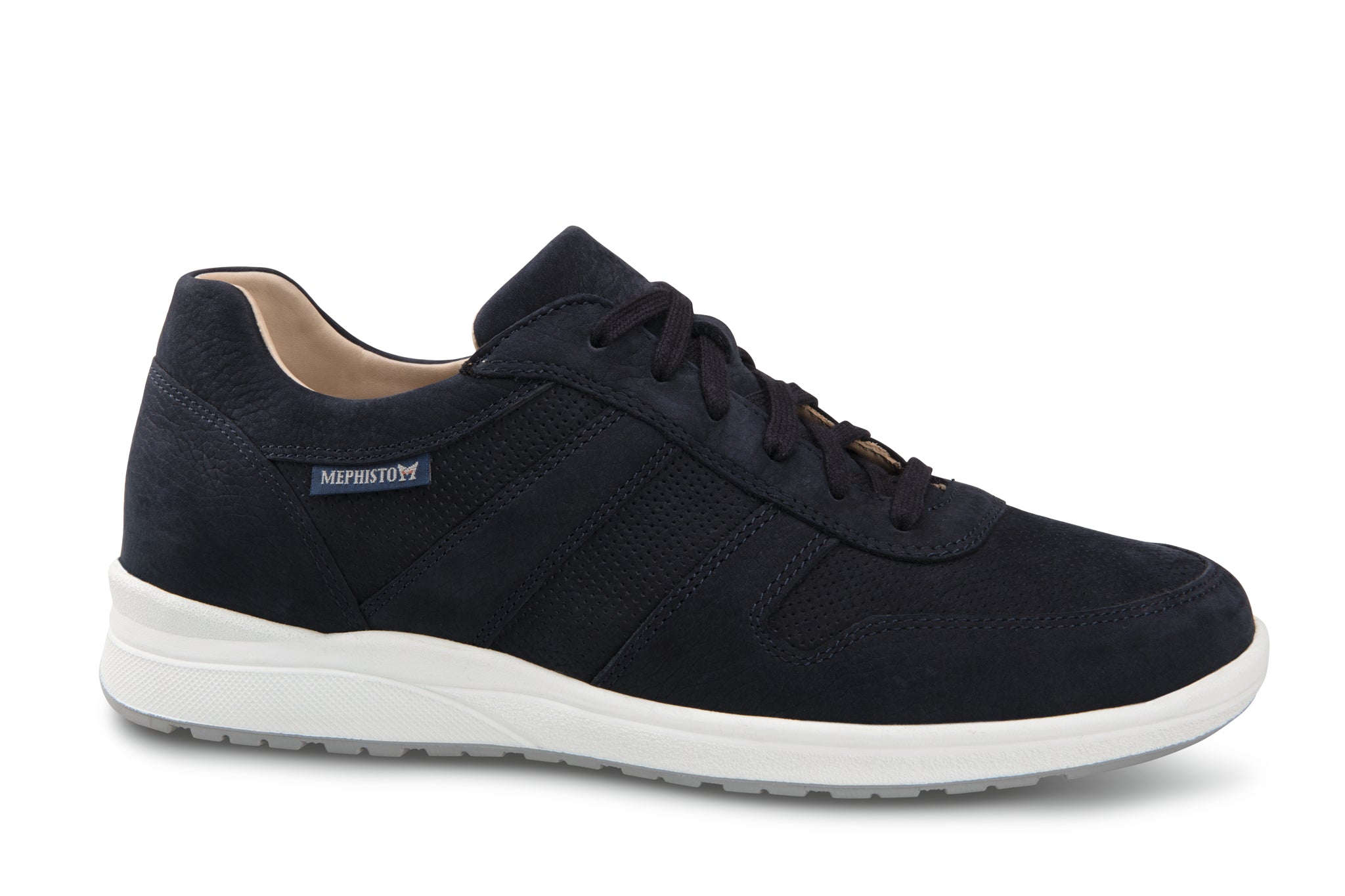 Mephisto Men's Vito Perf Navy Nubuck Shoe