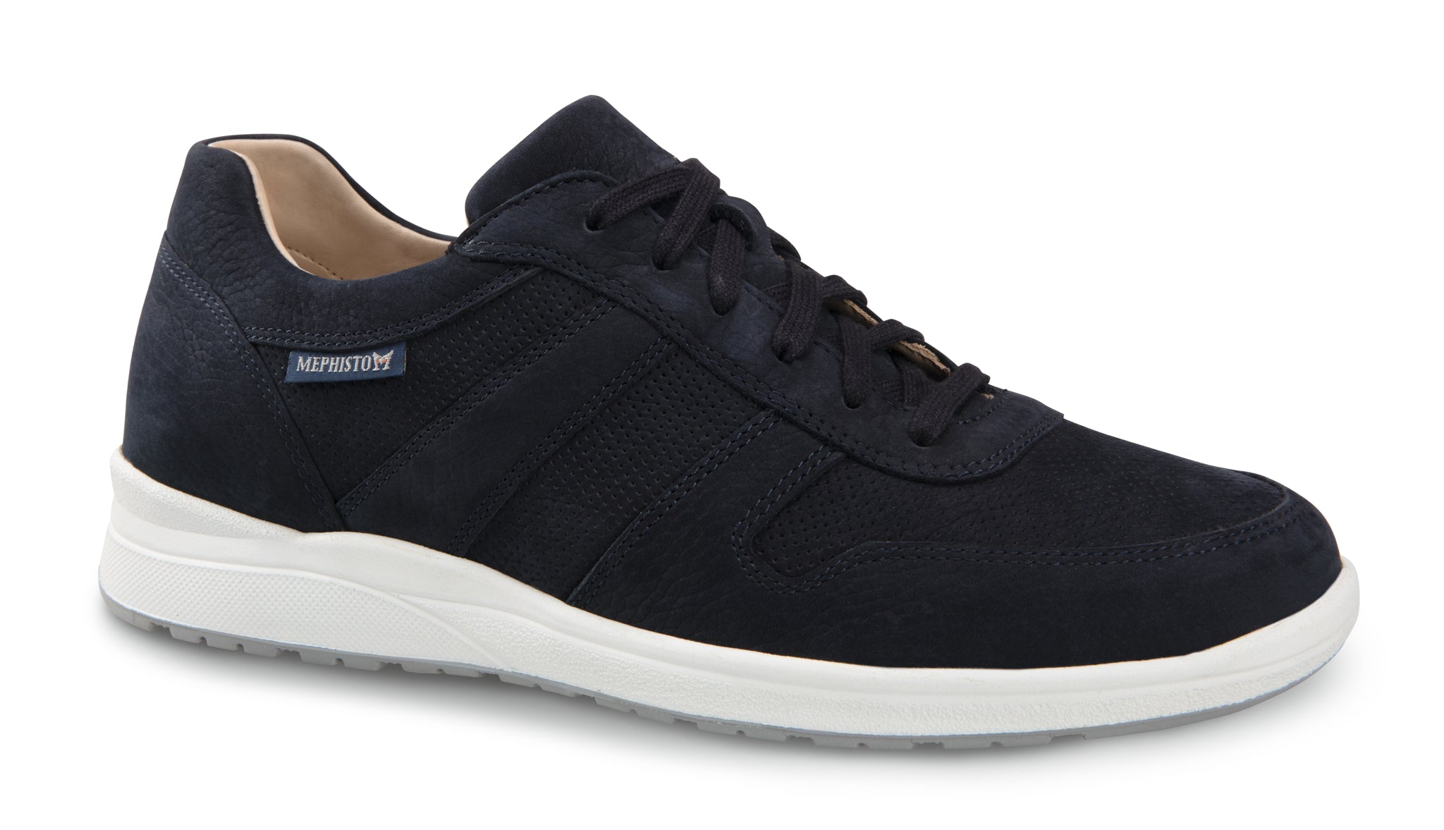 Mephisto Men's Vito Perf Navy Nubuck Shoe