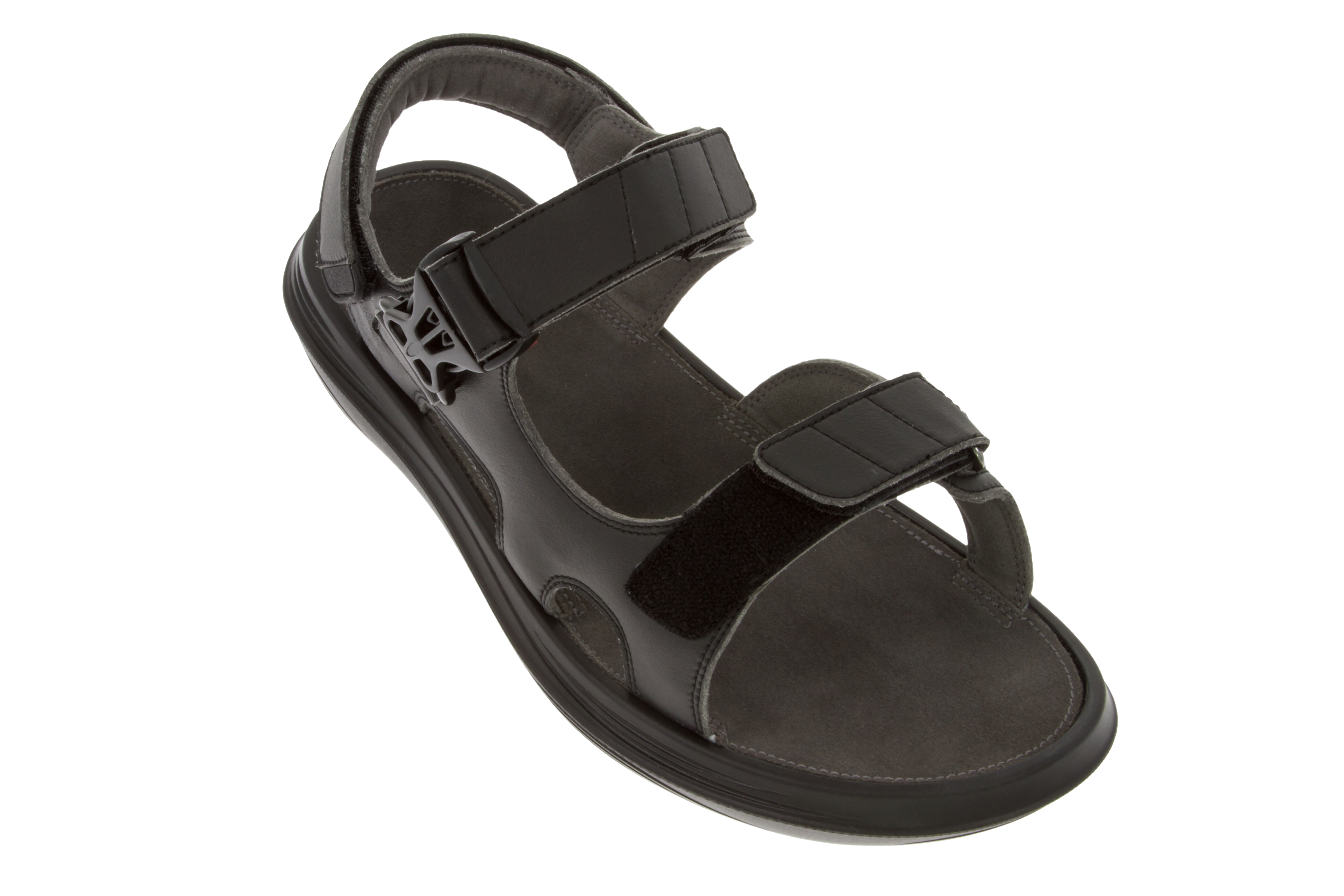 kybun Unisex Jura Black Sandal