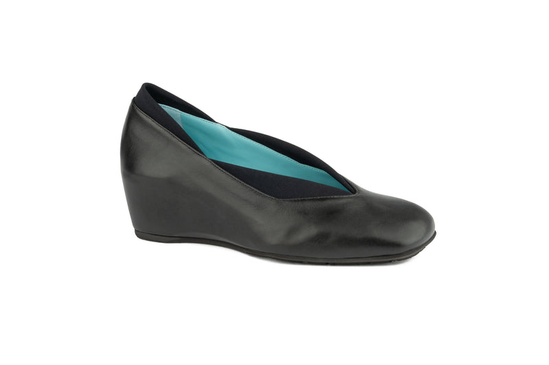 Thierry Rabotin Taos Black Pearlized Leather Black Peach. 