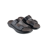 kybun Men's Uri Black Leather Sandal