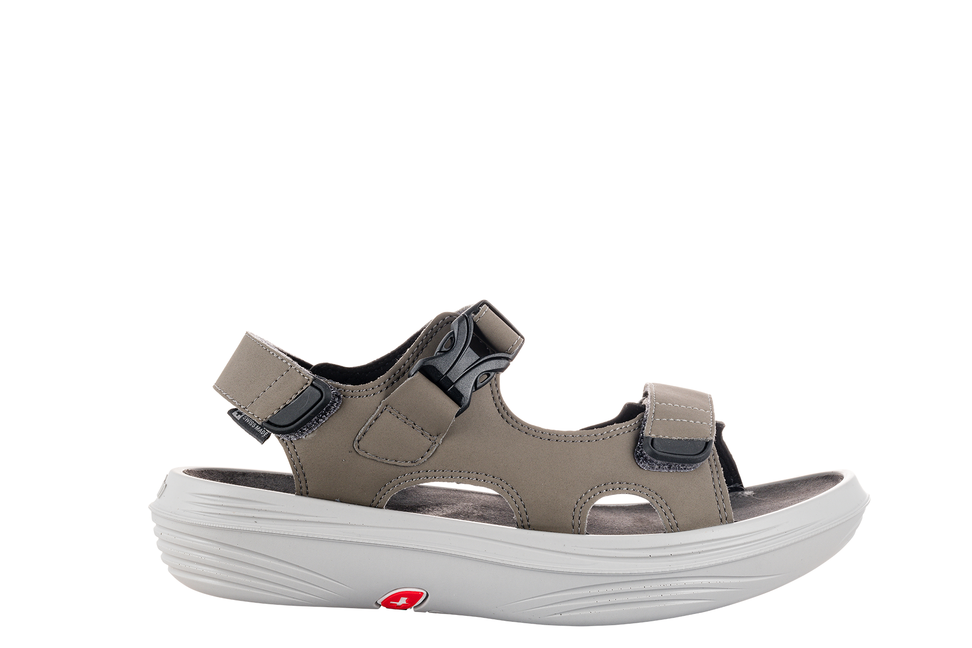 kybun Men's Brissago Taupe Sandal