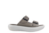 kybun Men's Uri Grey Leather Sandal