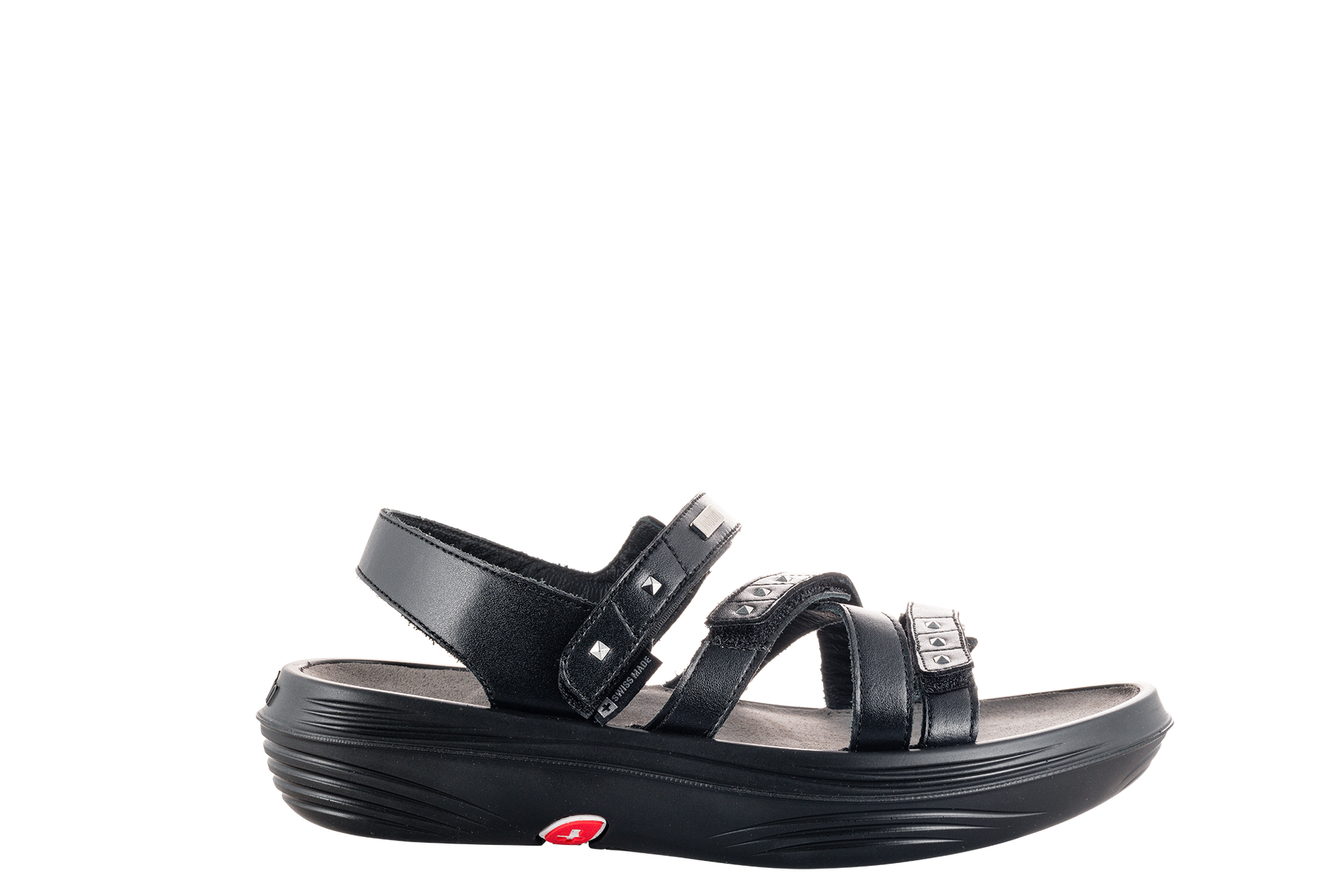 kybun Women's Genf 17 Black Sandal