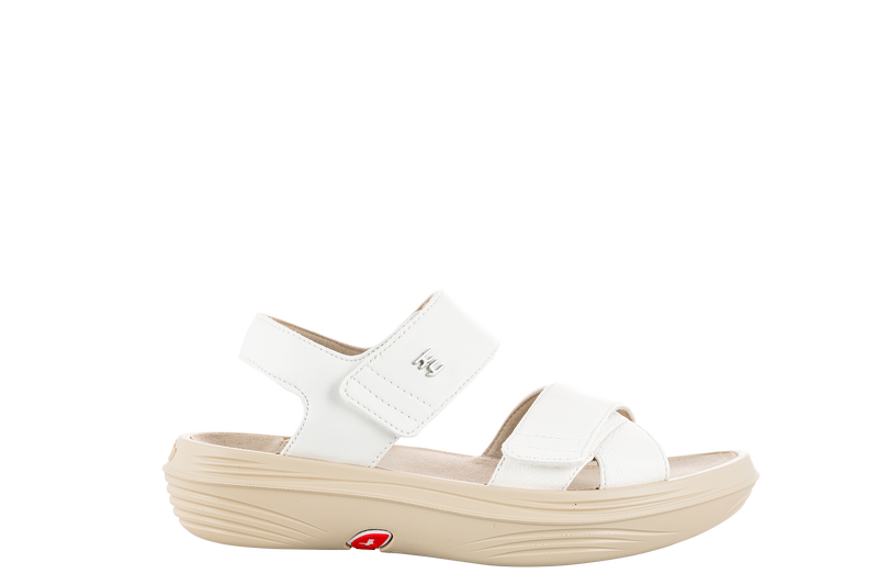 kybun Women's Melano White Sandal