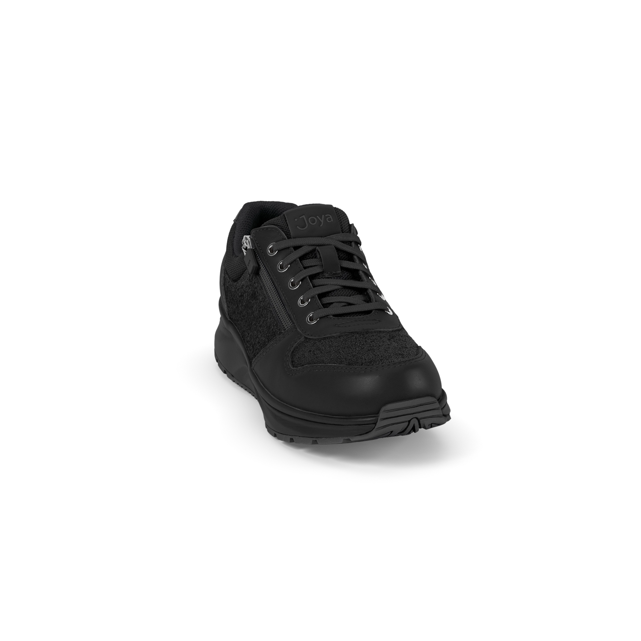 Joya Women's Dynamo Zip Black II Shoe front view