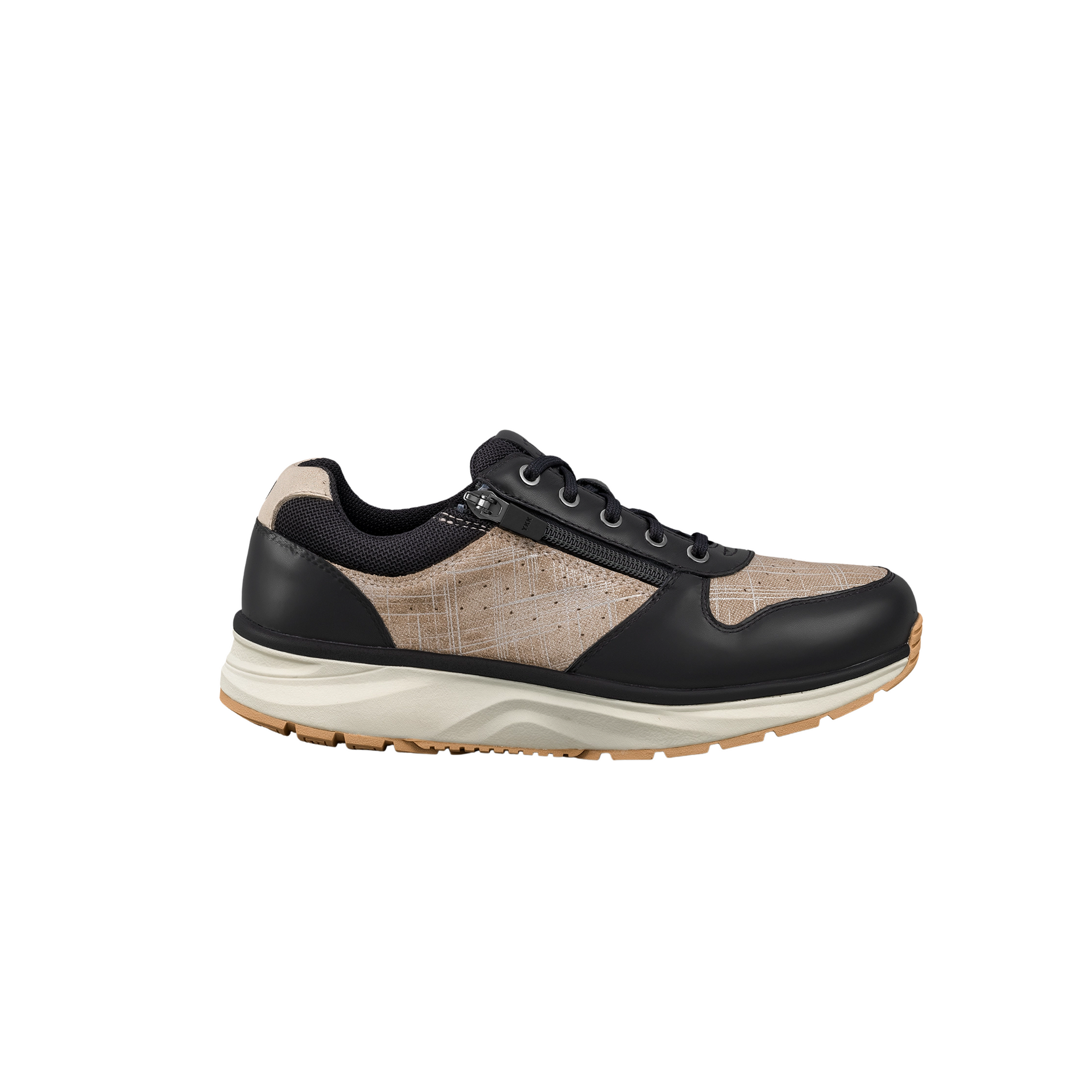 Joya Women's Dynamo Zip Bronze-Black Shoe | Shoe Warehouse Naples