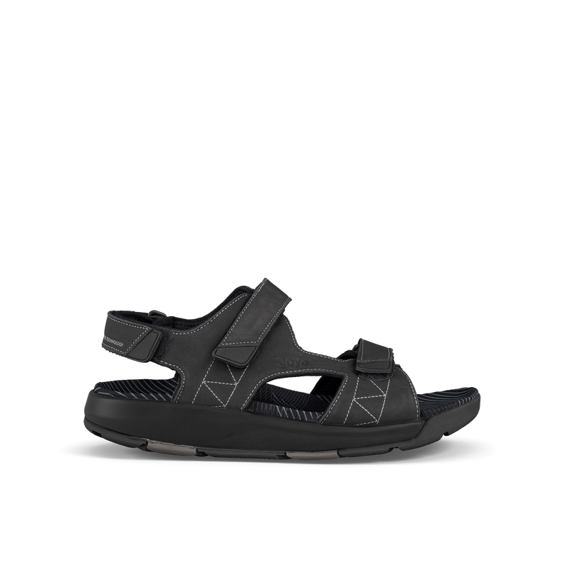 Joya Men's Alexander Black Sandal