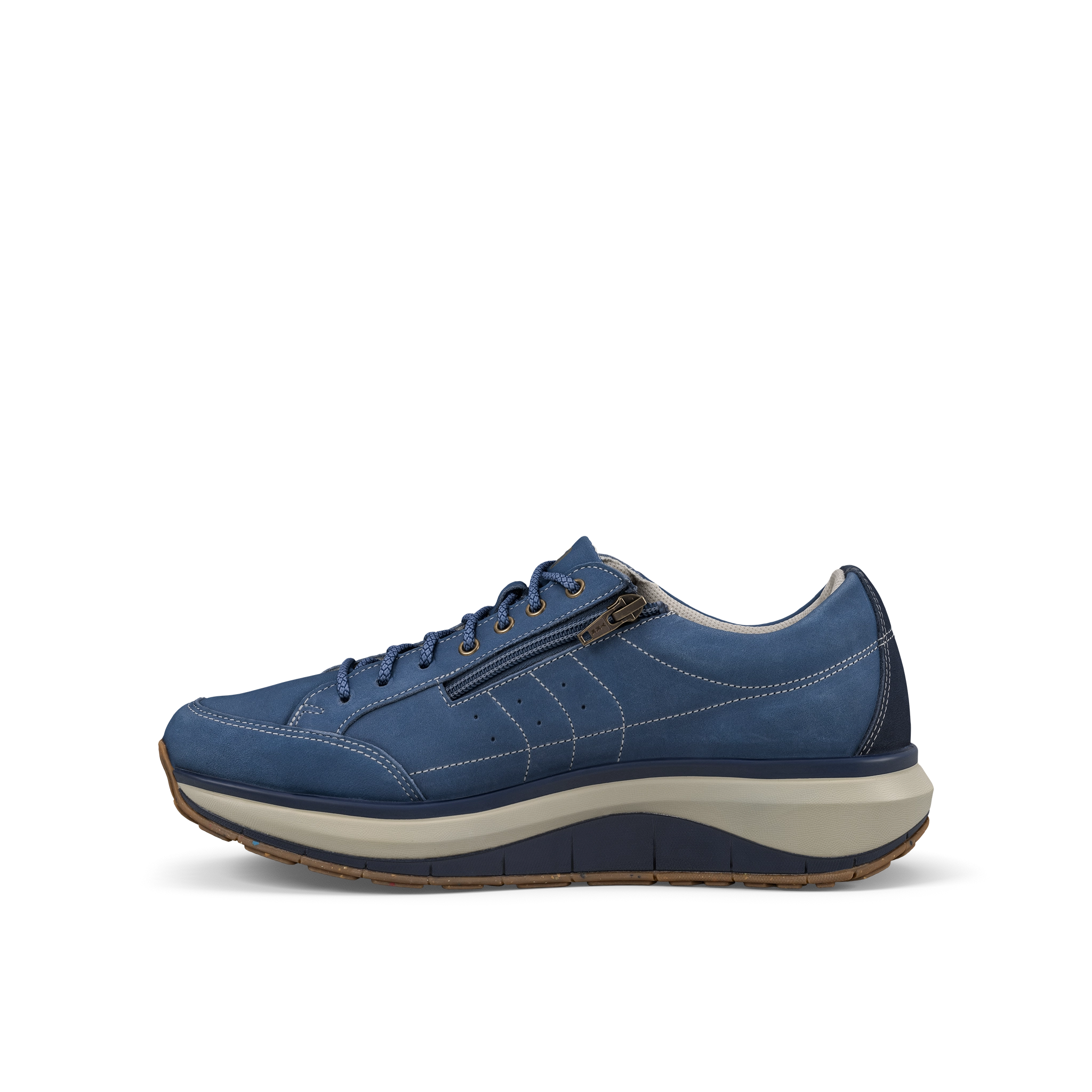 Joya Men's Moscow Zip Blue Shoe