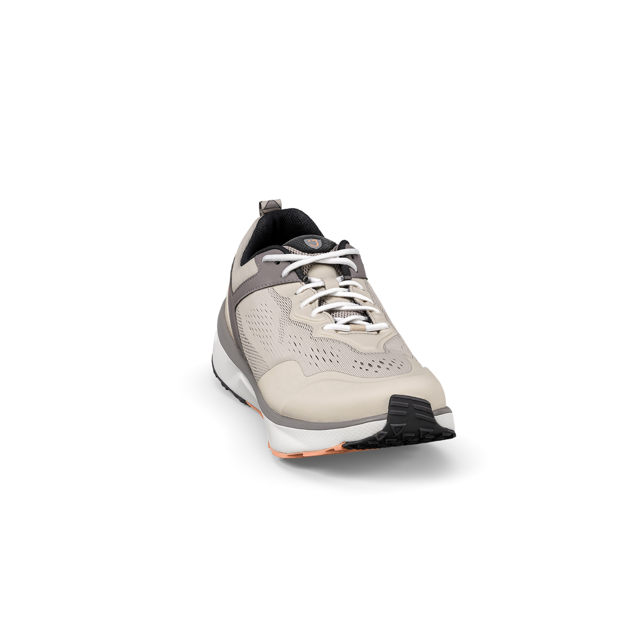 front view of Joya Men's Veloce Beige Sneaker