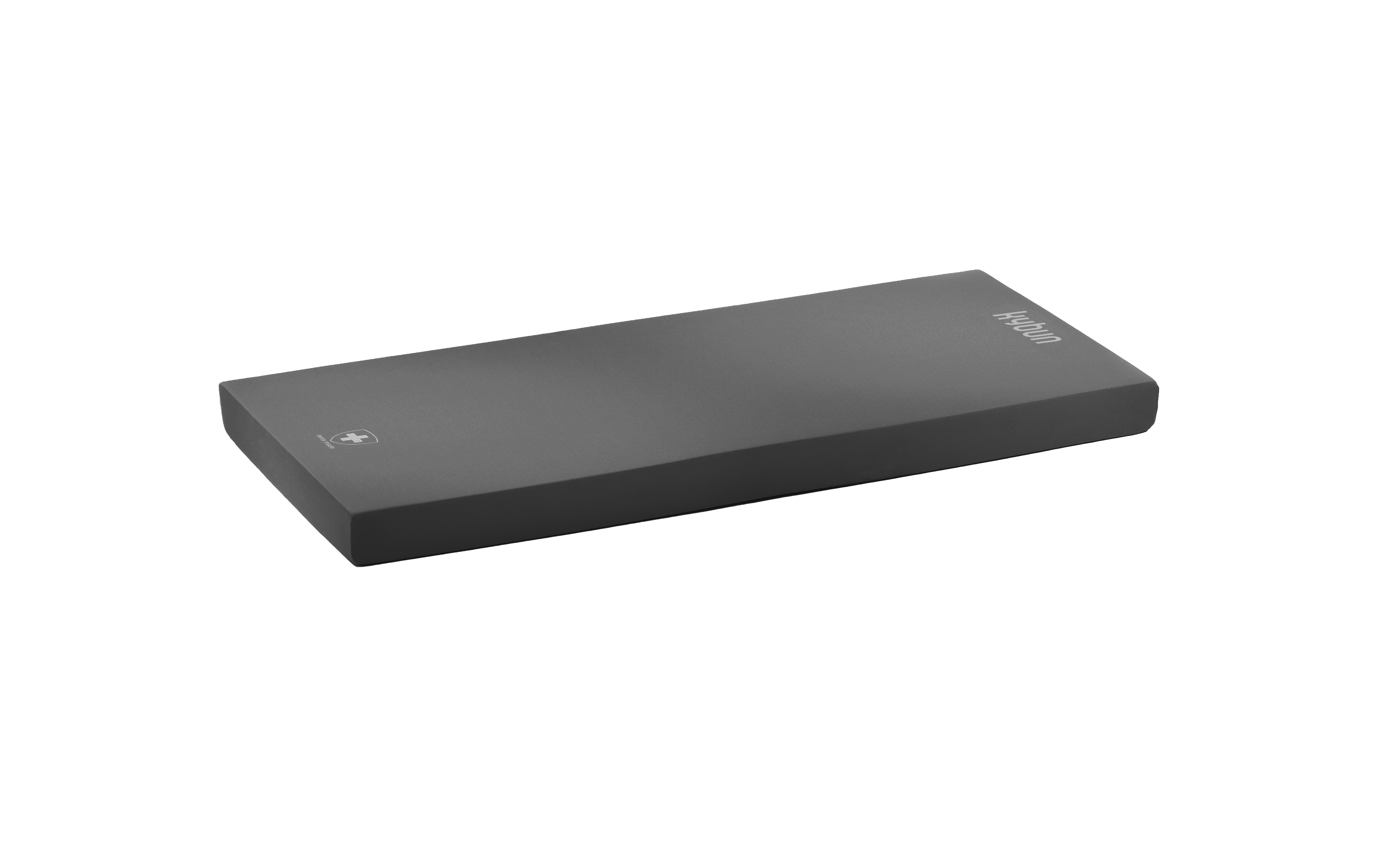 kybun Mat with Removable Fabric Cover Anthracite 96x46x6cm