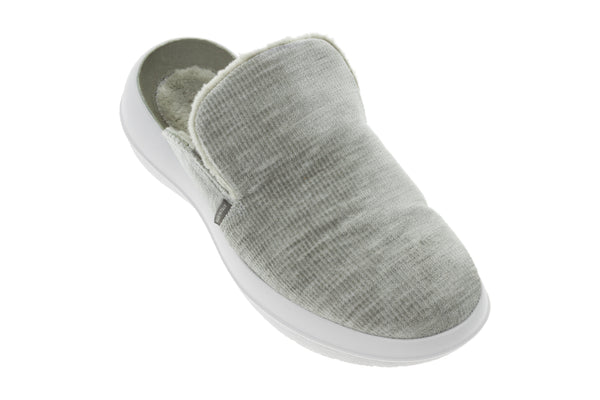 kybun Women's Parpan Silver-Grey Slipper