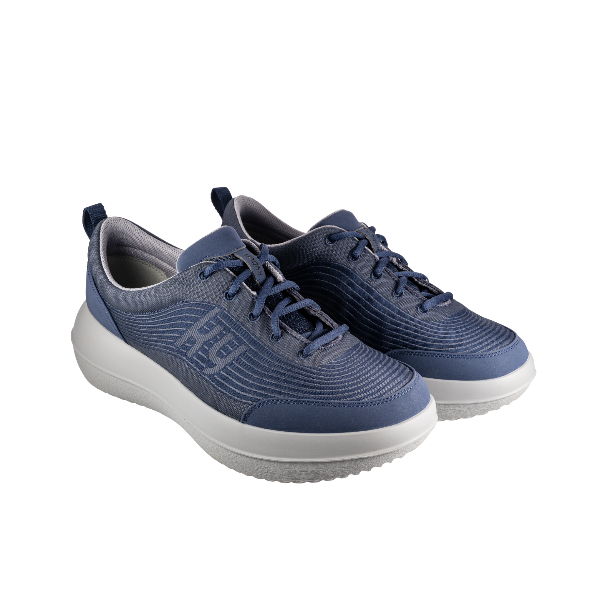 Pair kybun Men's Ruti Blue Shoe