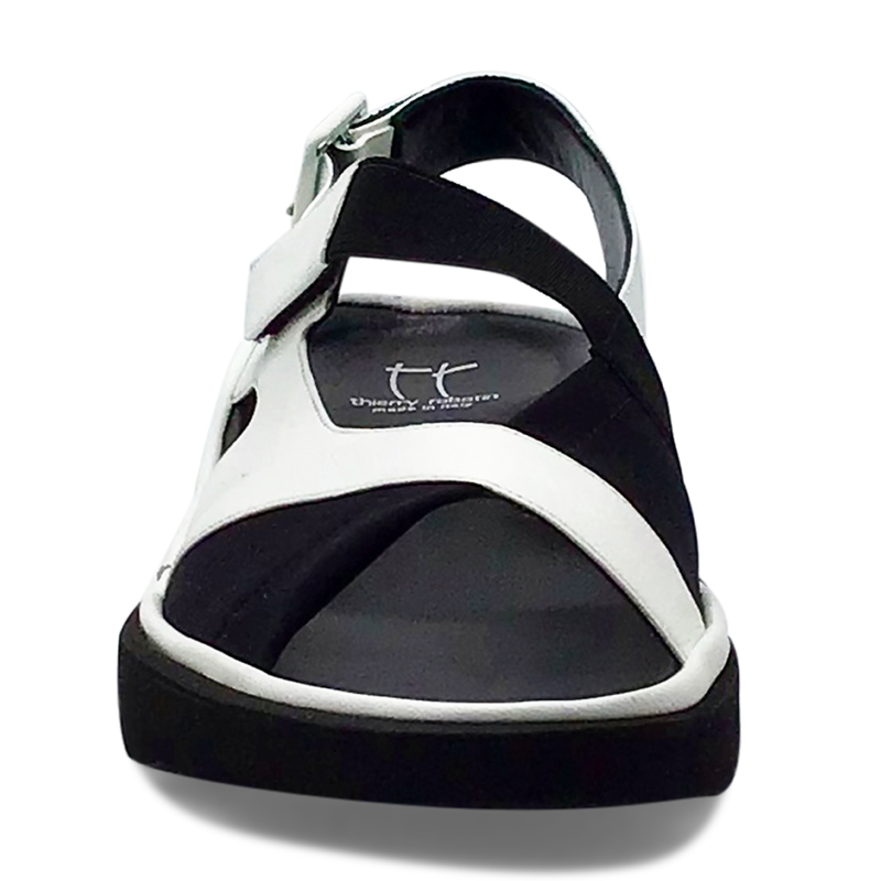 Thierry Rabotin Women's Wilton 1326 White Leather Combo