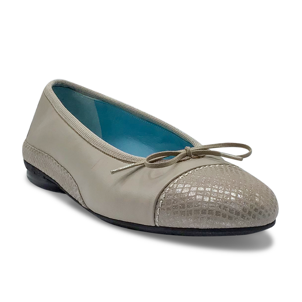 Thierry Rabotin Women's Gwyneth 1550 Beige Leather Combo