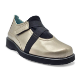 Thierry Rabotin Women's Lena 7502 Beige Taffetas Leather Combo