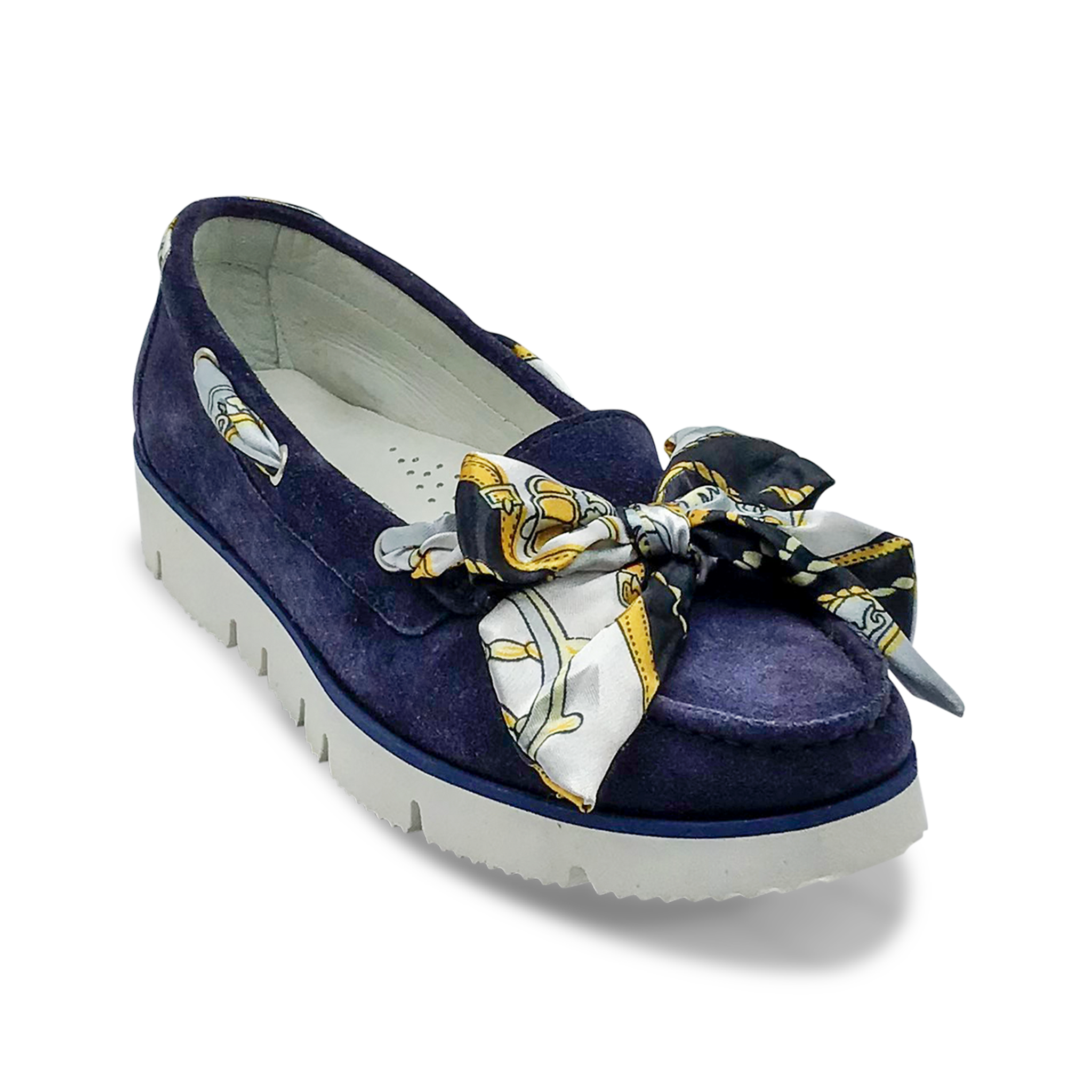 DI CHENZO Women's 1158 Dark Blue Velour