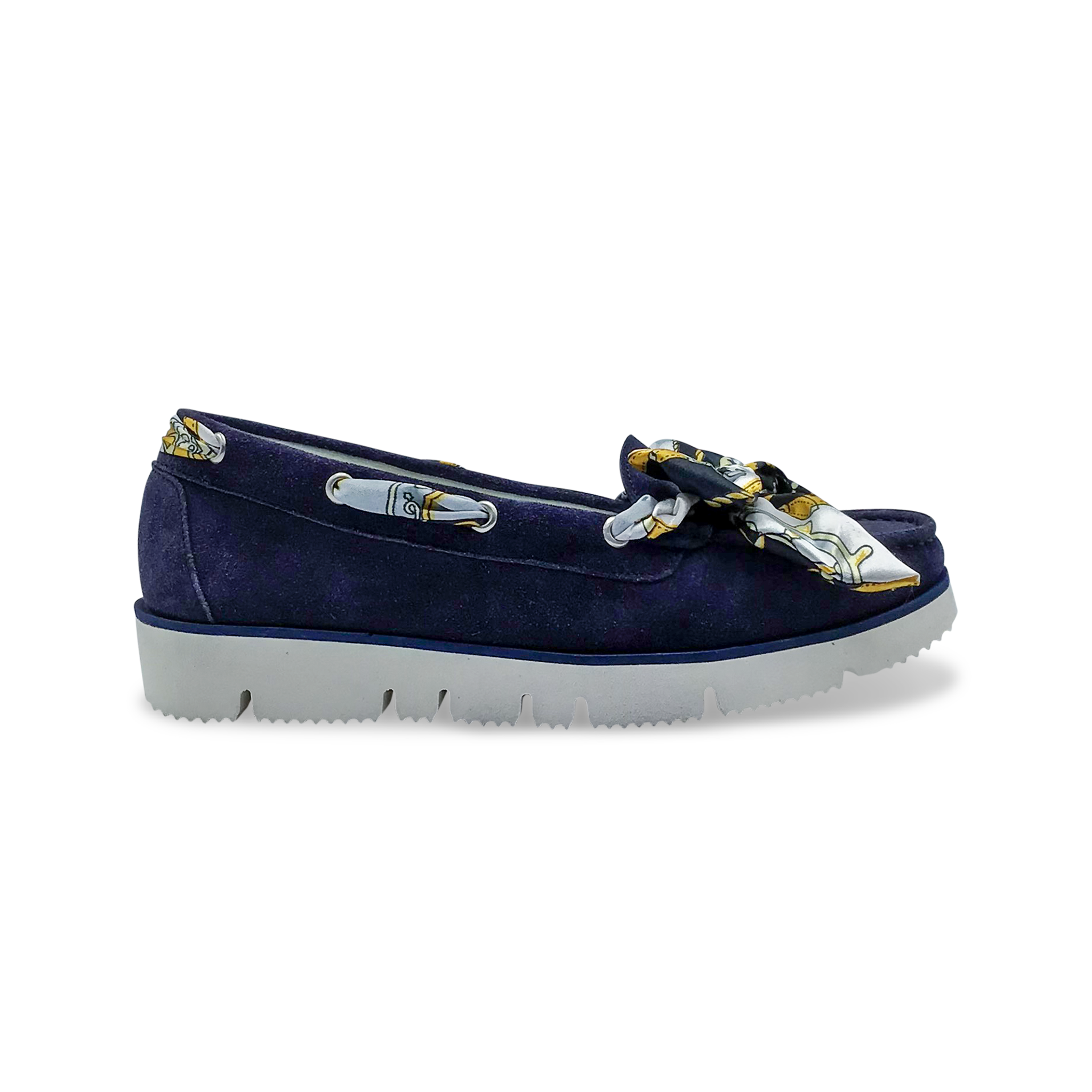 DI CHENZO Women's 1158 Dark Blue Velour