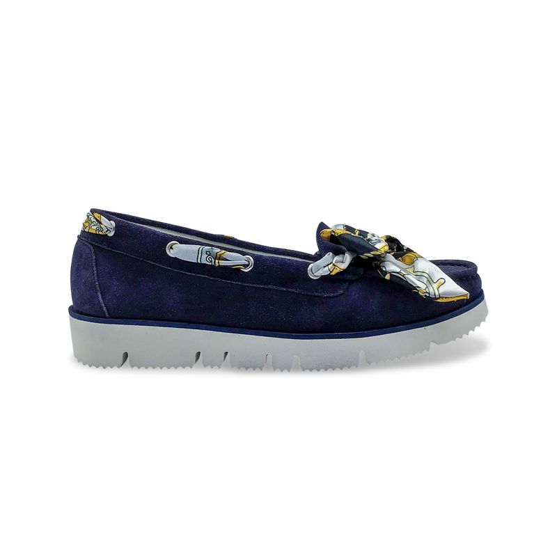DI CHENZO Women's 1158 Dark Blue Velour