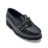 DI CHENZO Women's Lucy 8844Q Black Patent