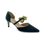 DI CHENZO Women's 9760 Black Moire Silk Combo