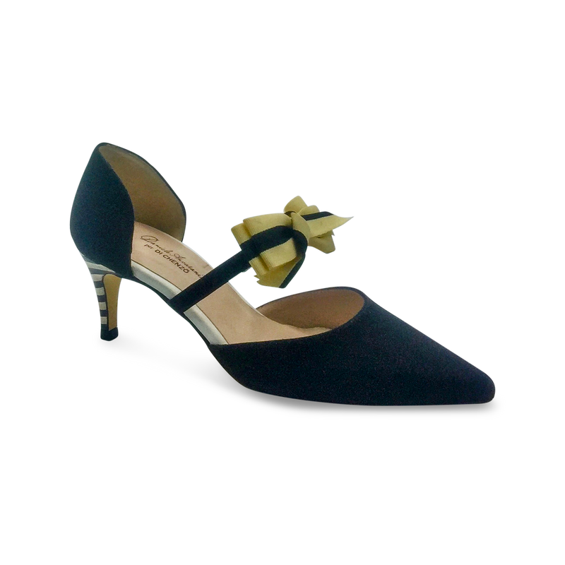 DI CHENZO Women's 9760 Black Moire Silk Combo