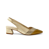 DI CHENZO Women's 9910 Multi-Metallic Leather Combo