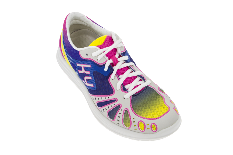 kybun Women's Cirrus DXB Blue-Yellow Shoe